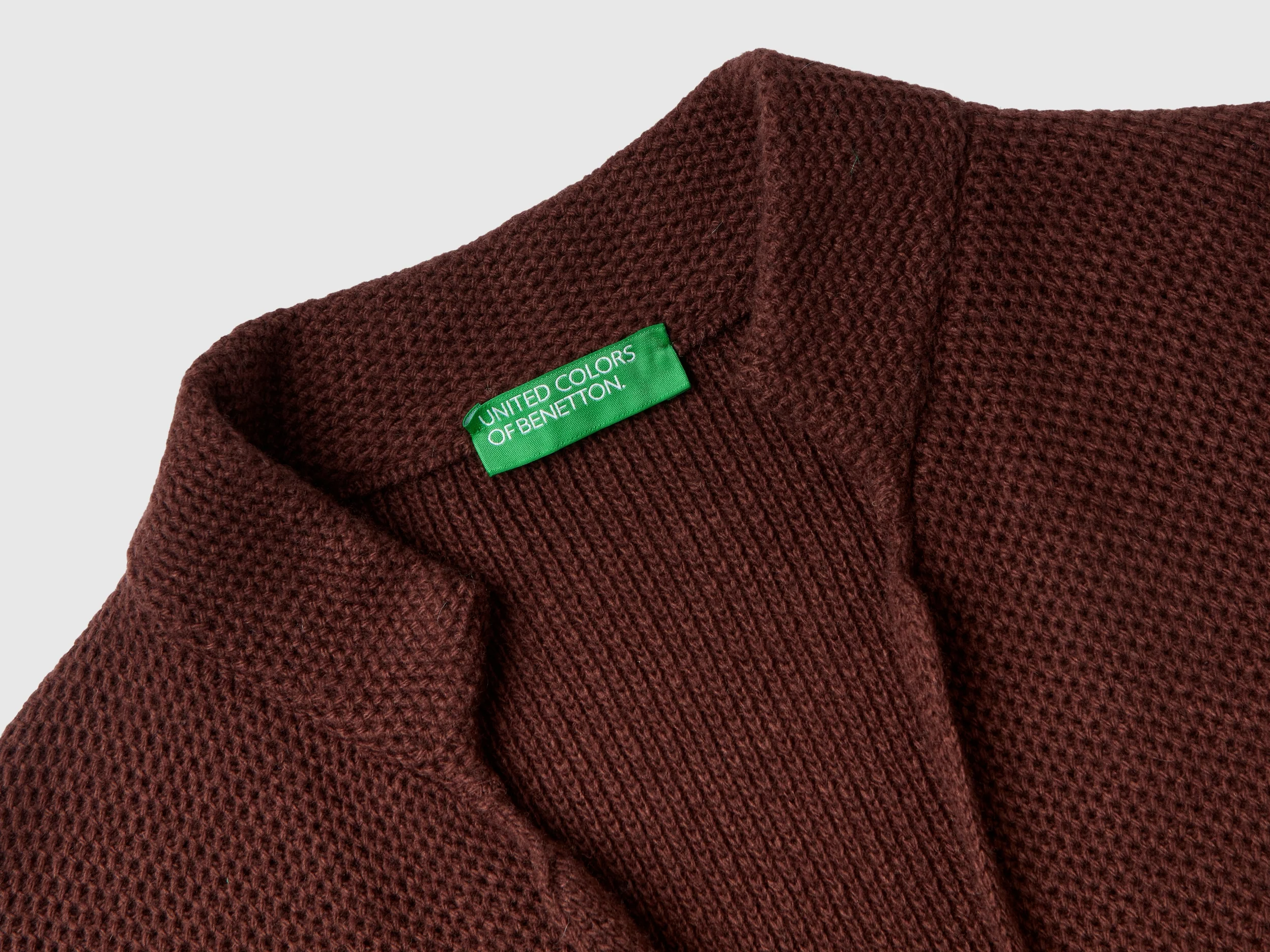 Giacca in maglia misto lana e cashmere - Image 3
