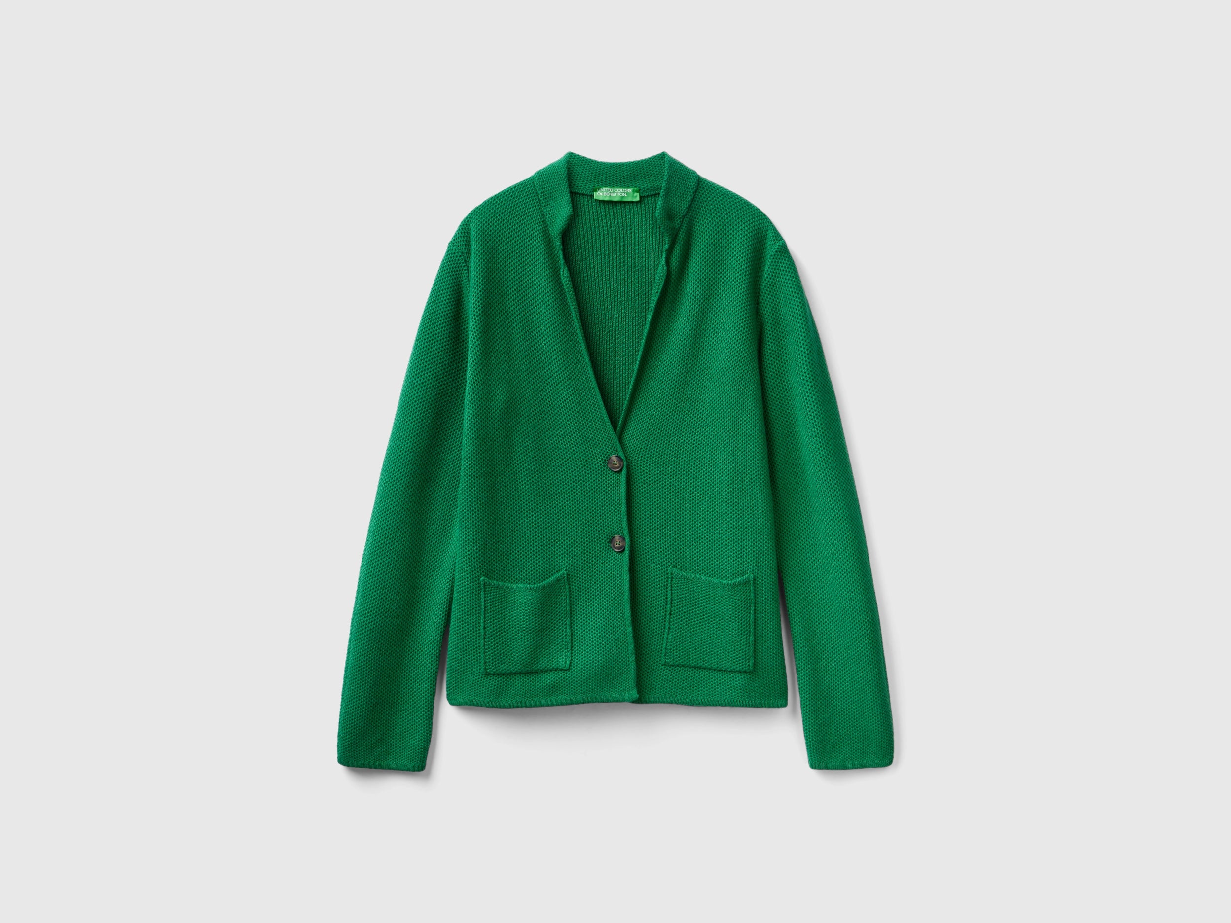 Giacca in maglia misto lana e cashmere