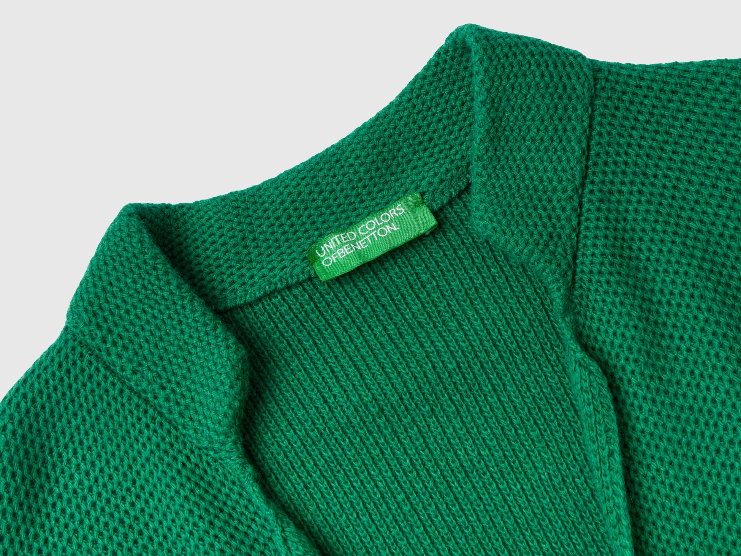 Giacca in maglia misto lana e cashmere - Image 3