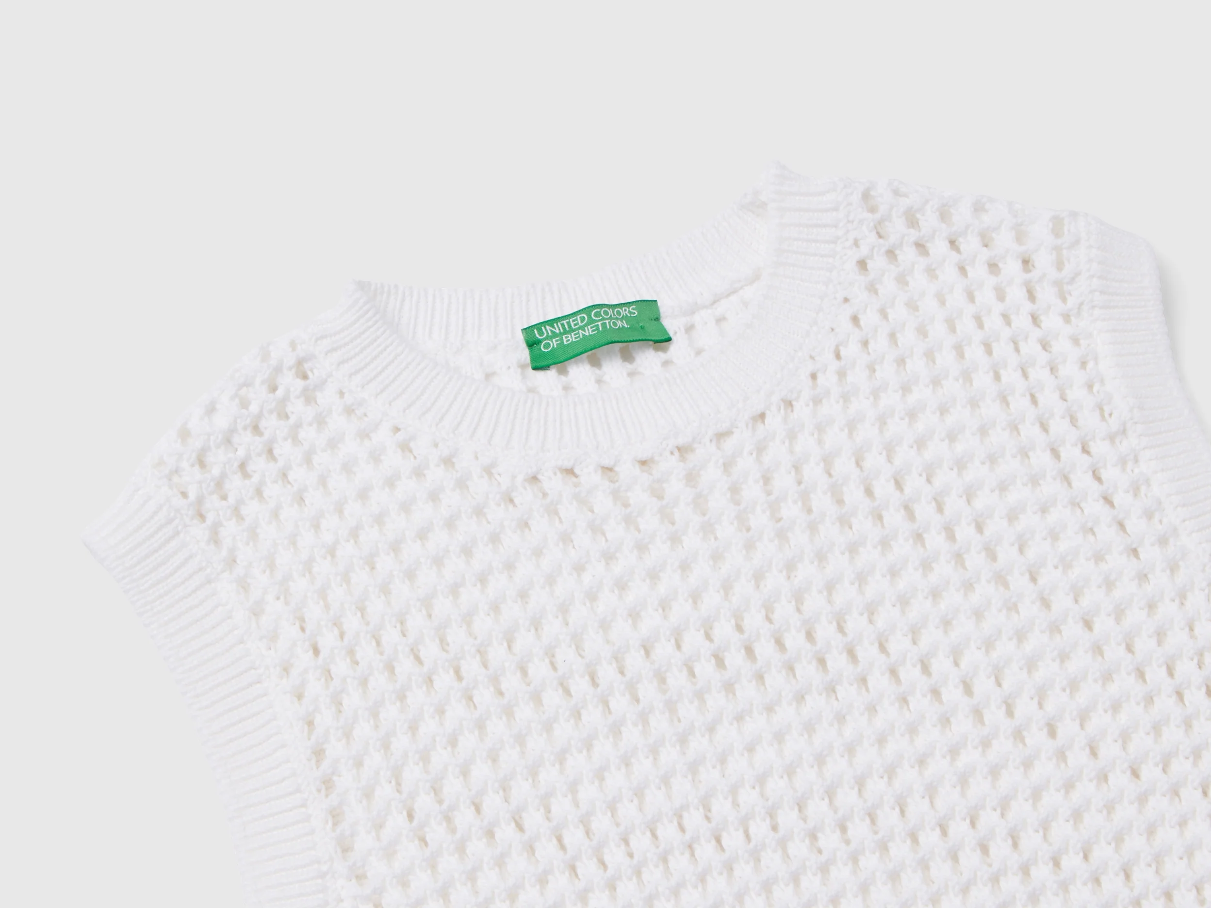 Gilet cropped crochet - Image 3