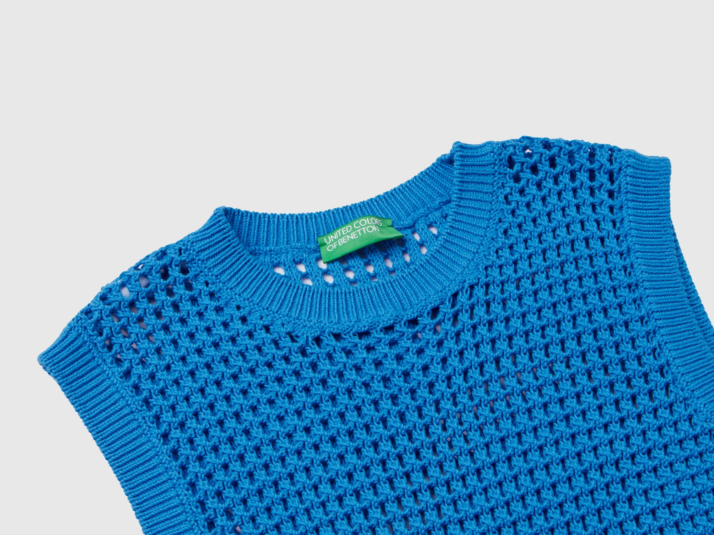 Gilet cropped crochet - Image 3