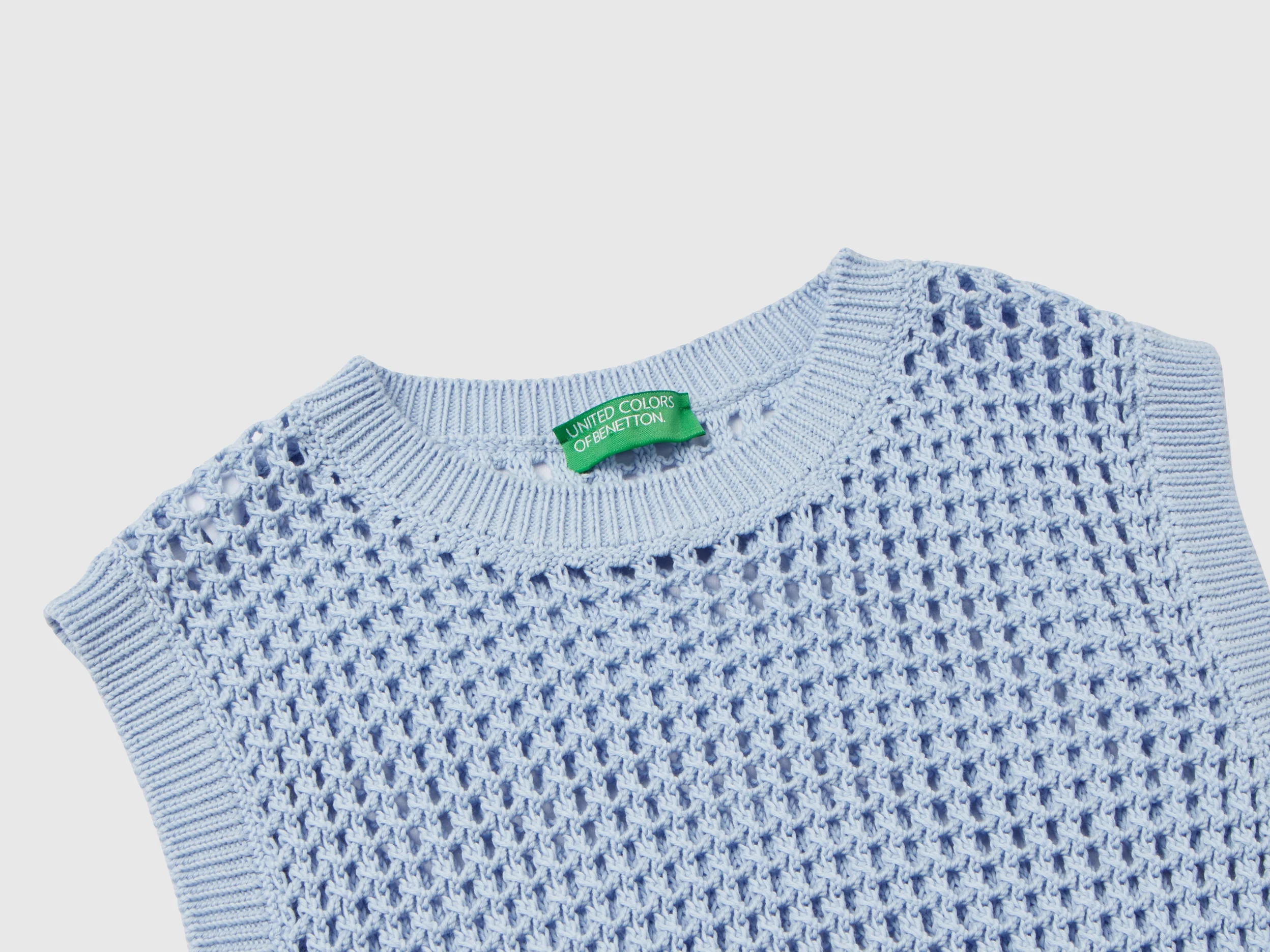 Gilet cropped crochet - Image 3