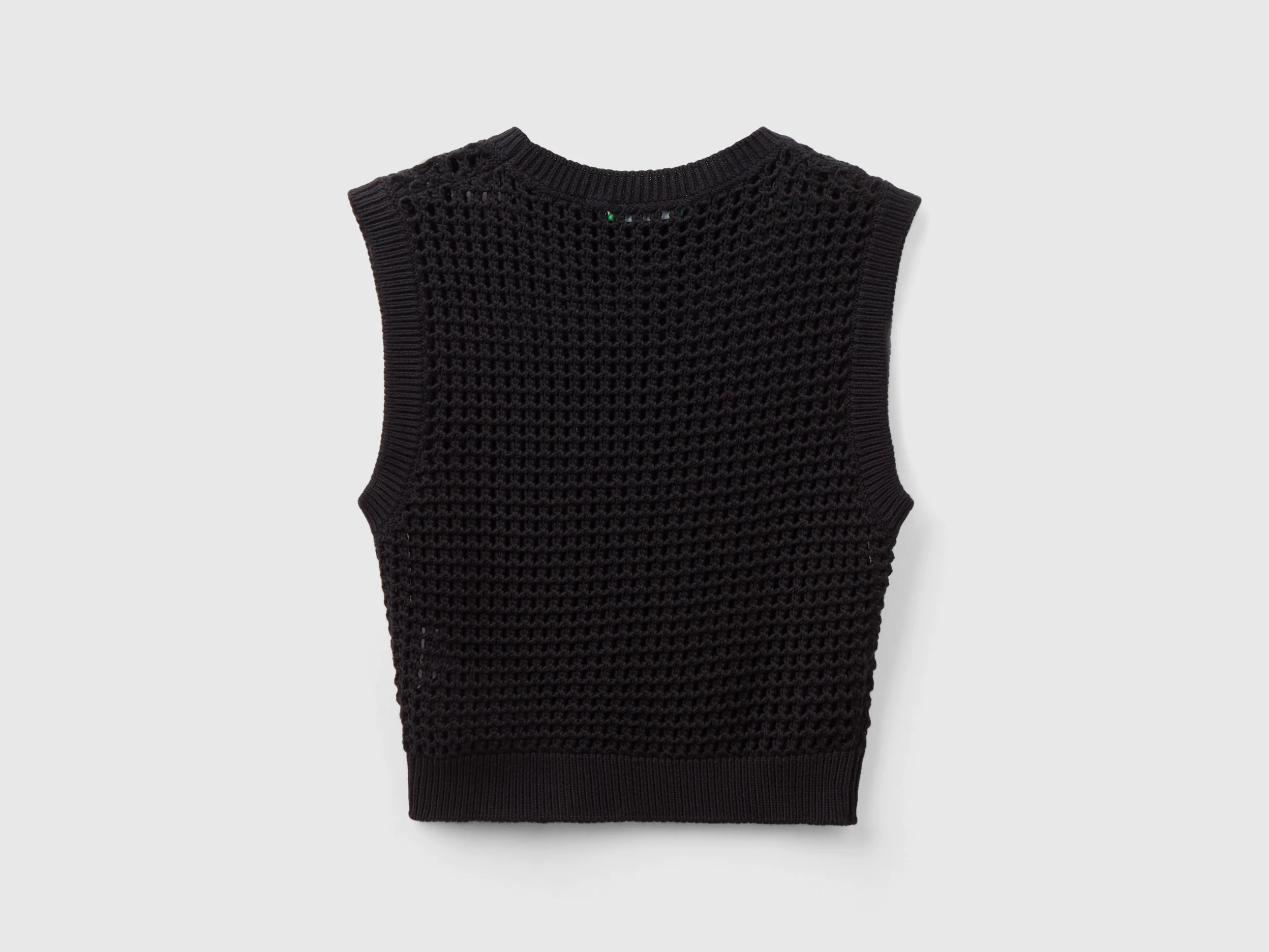 Gilet cropped crochet - Image 2