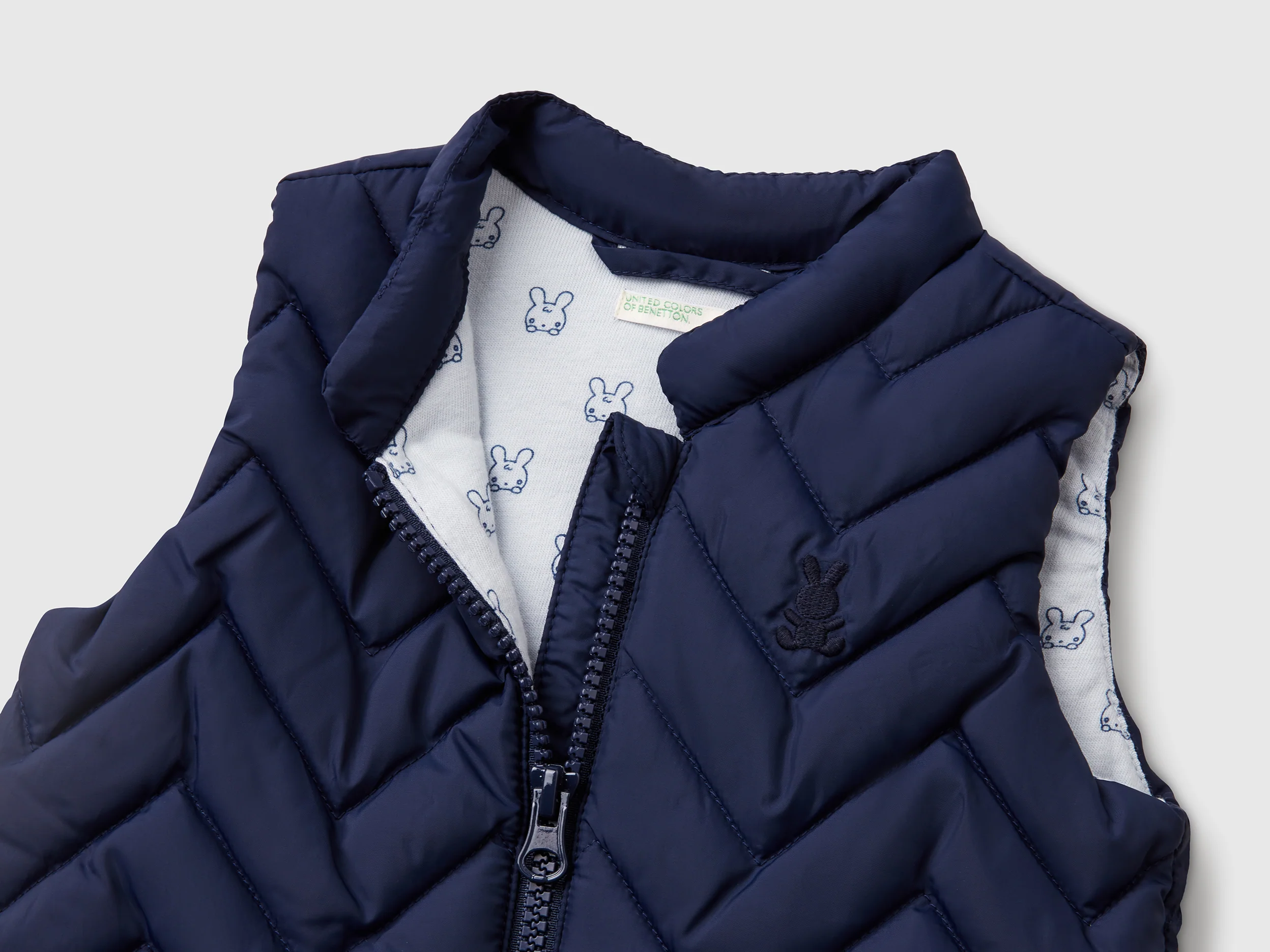Gilet imbottito in tessuto tecnico - Image 3