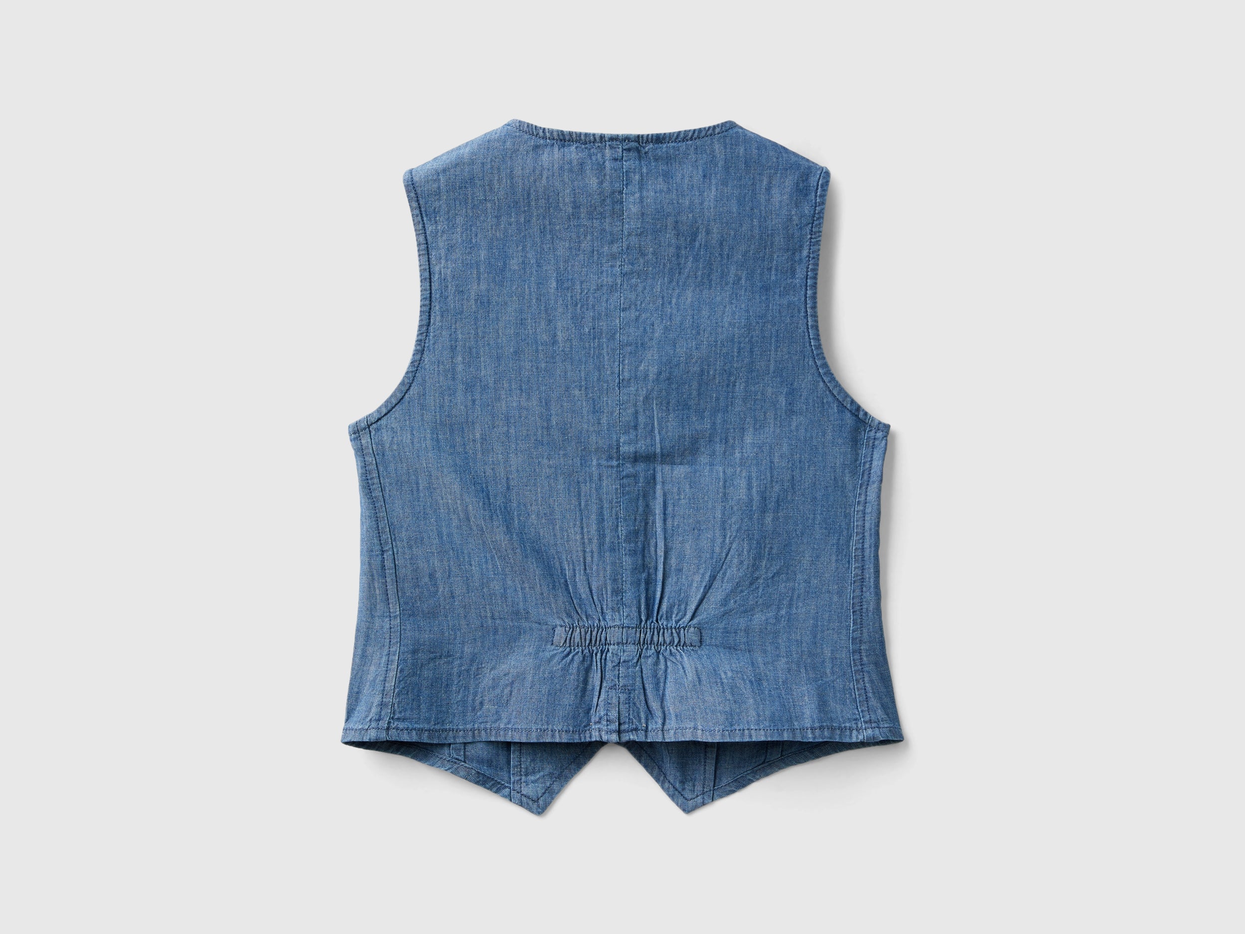 Gilet in chambray - Image 2