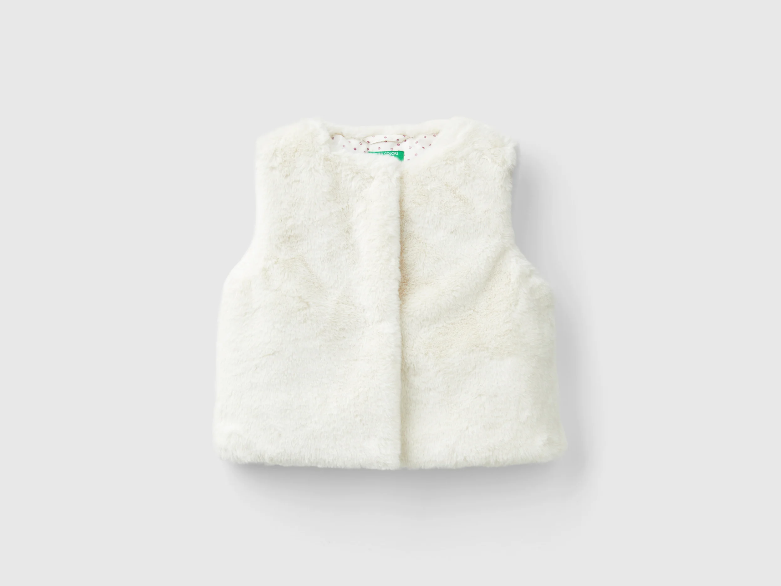 Gilet in pelliccetta sintetica