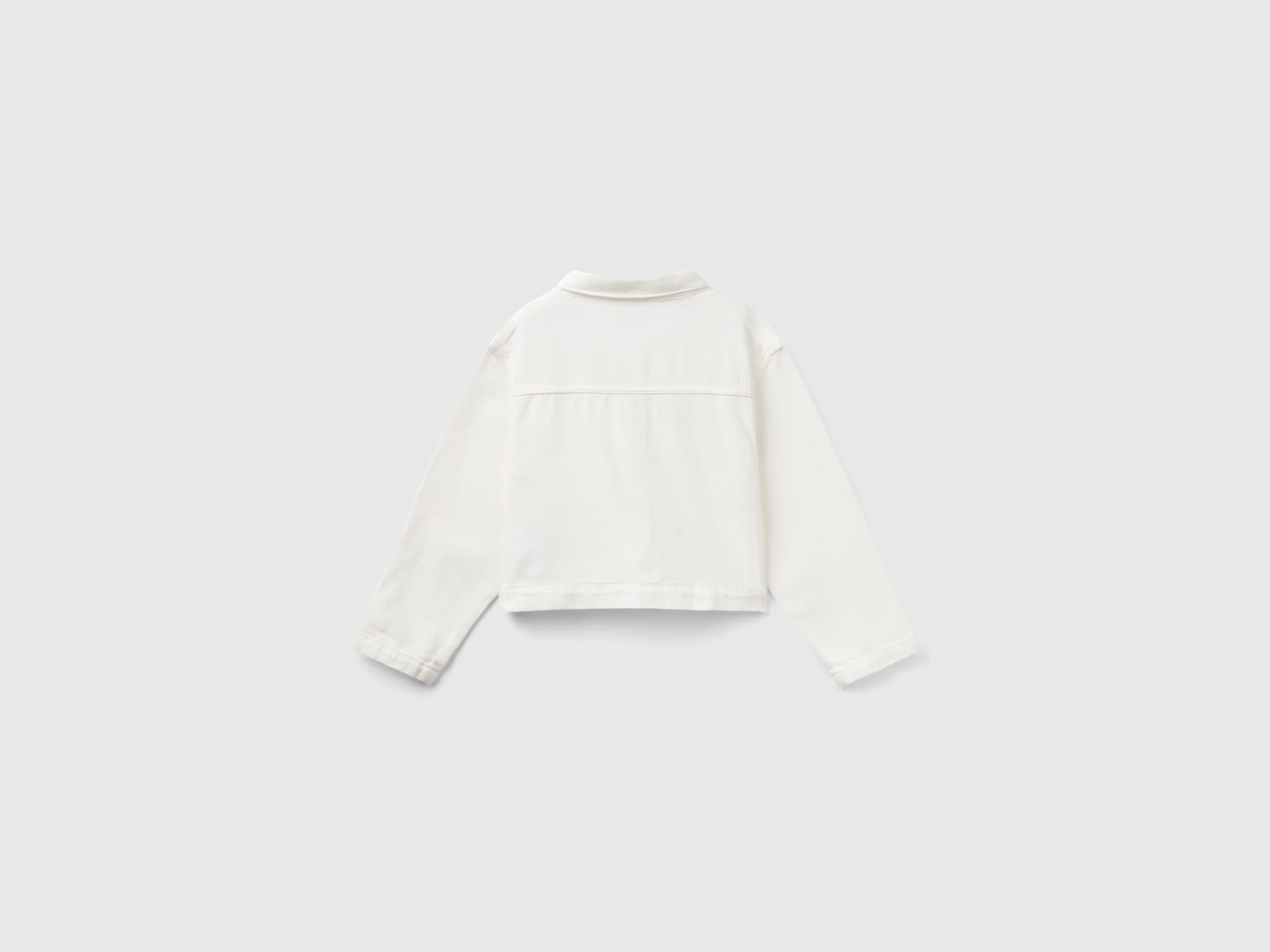 Giubbino cropped con tasche - Image 2