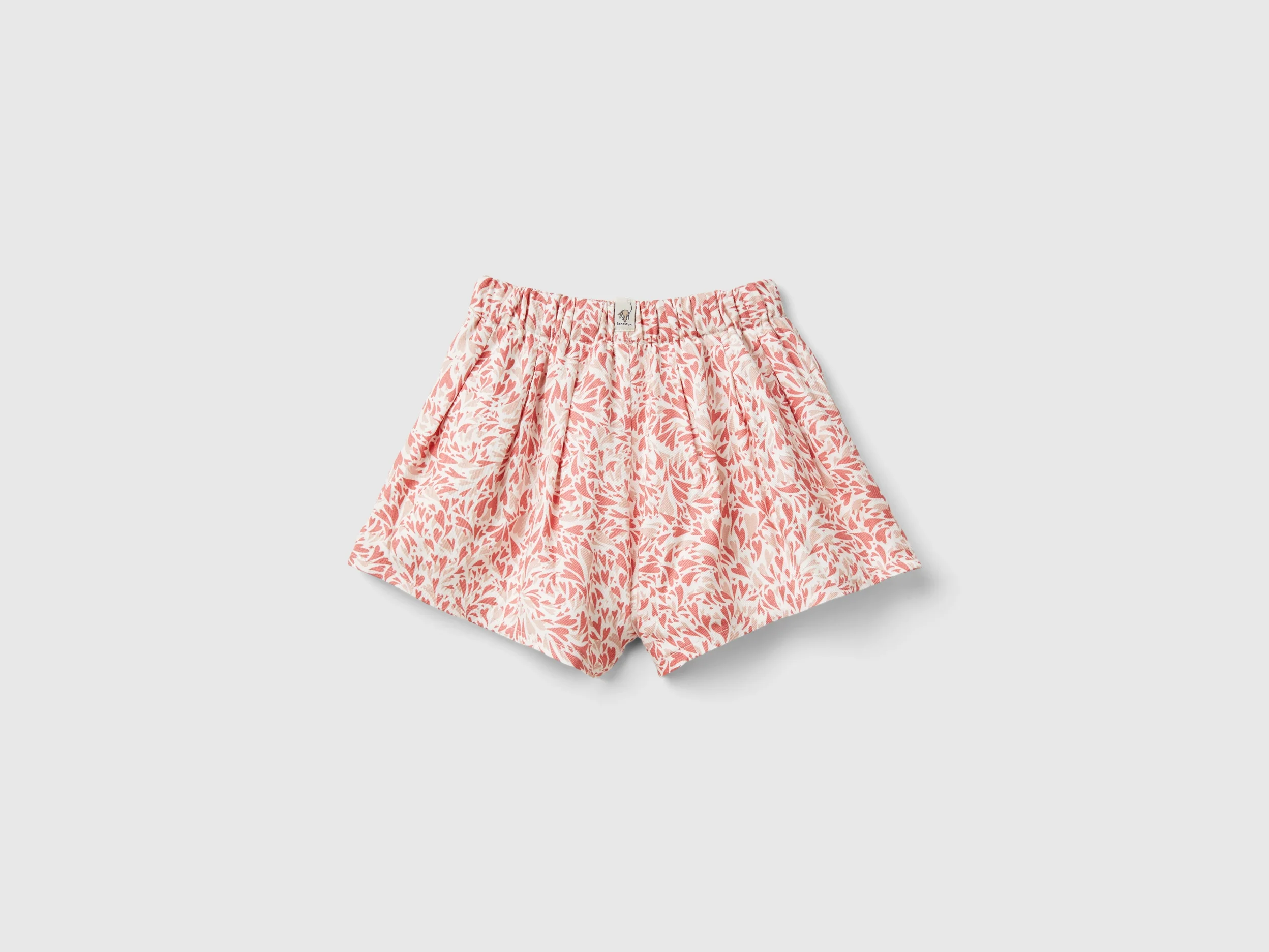 Gonna pantalone a cuori in viscosa - Image 2