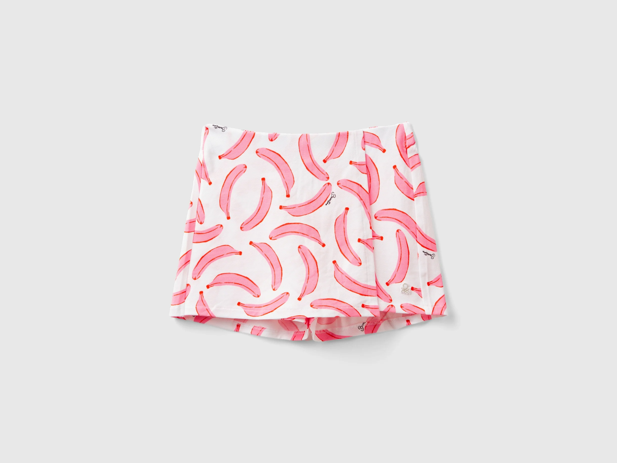 Gonna pantalone con pattern banane