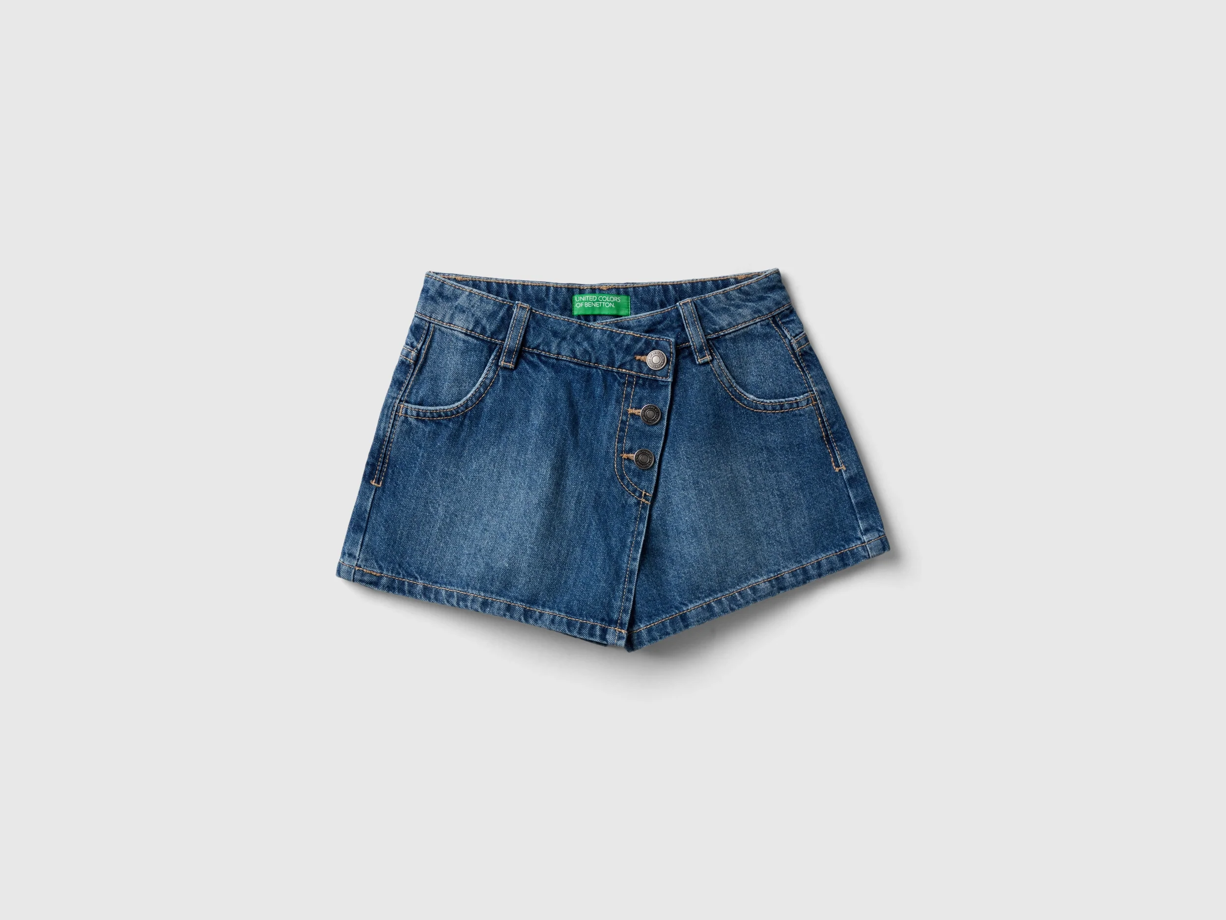 Gonna pantalone di jeans