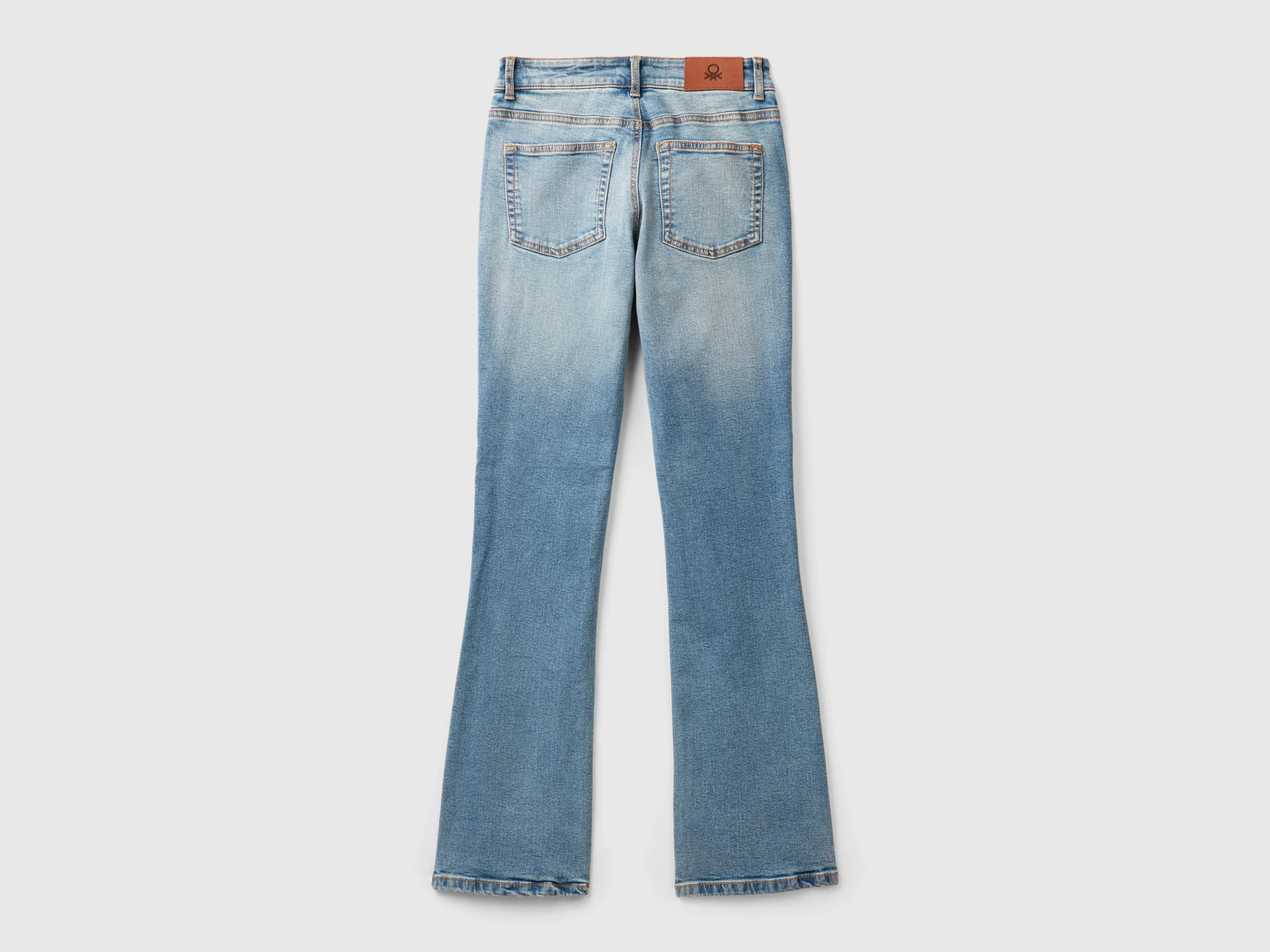 Jeans bootcut in misto cotone - Image 2