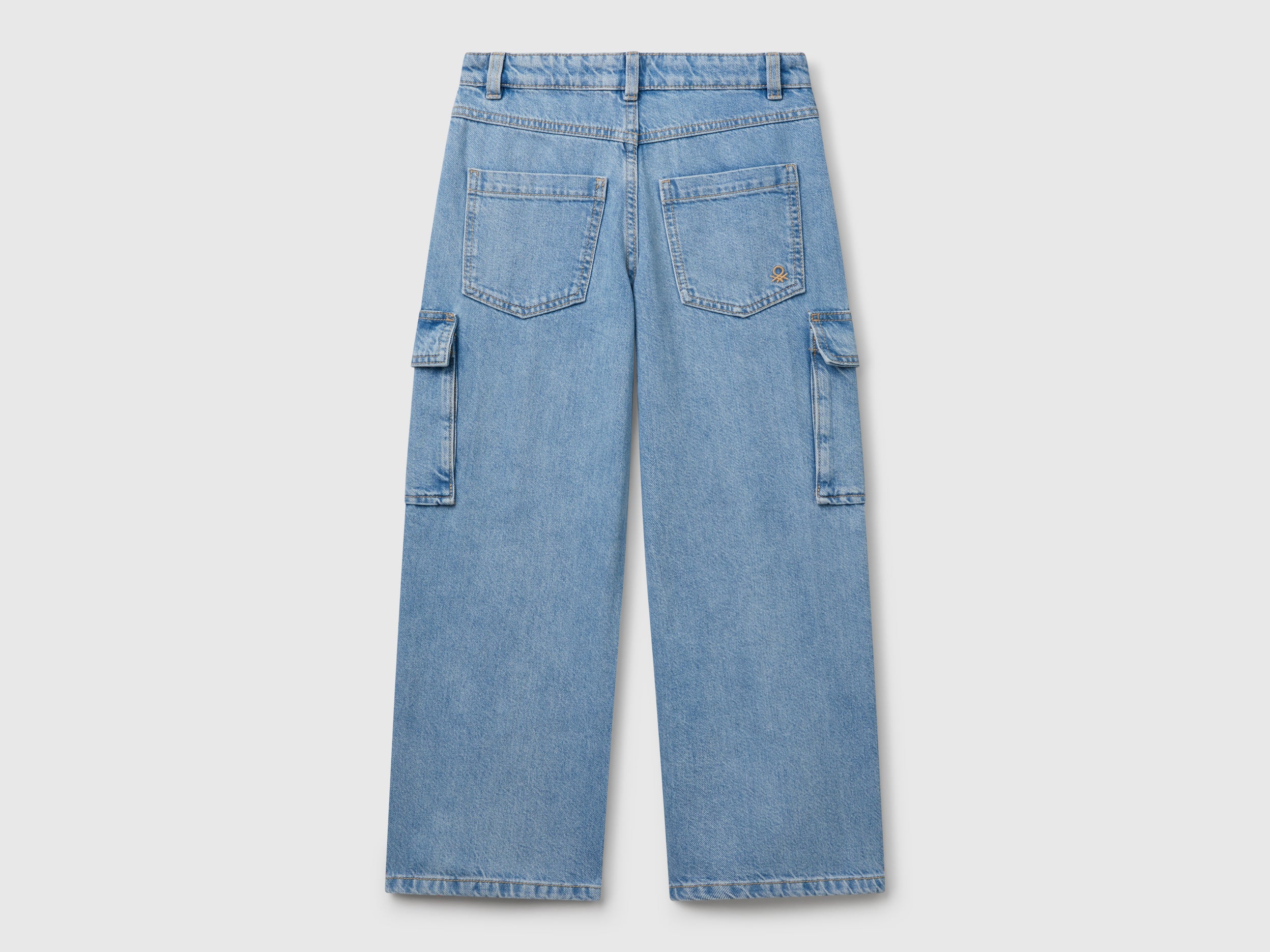 Jeans cargo 100% cotone - Image 2