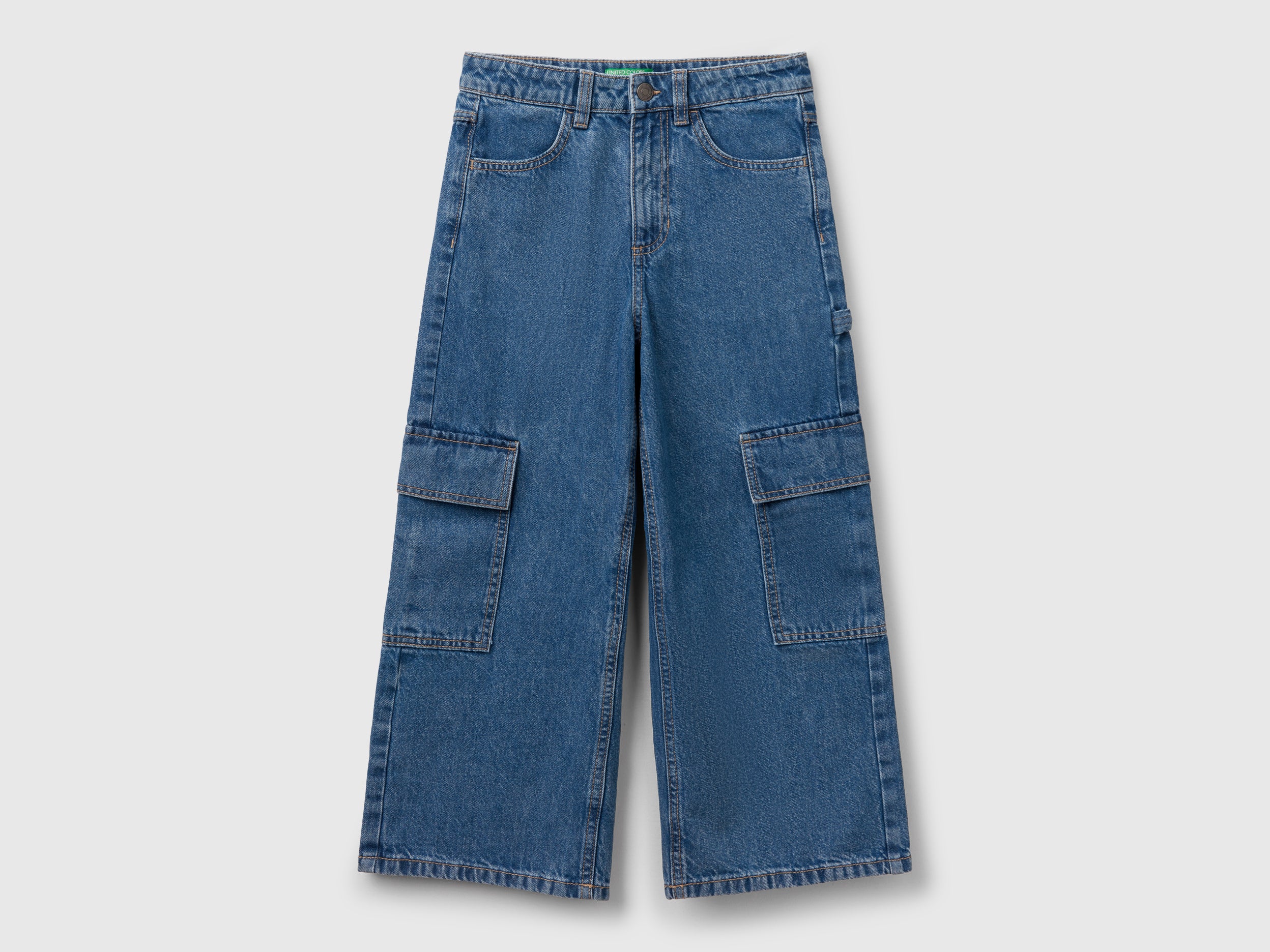 Jeans cargo wide fit