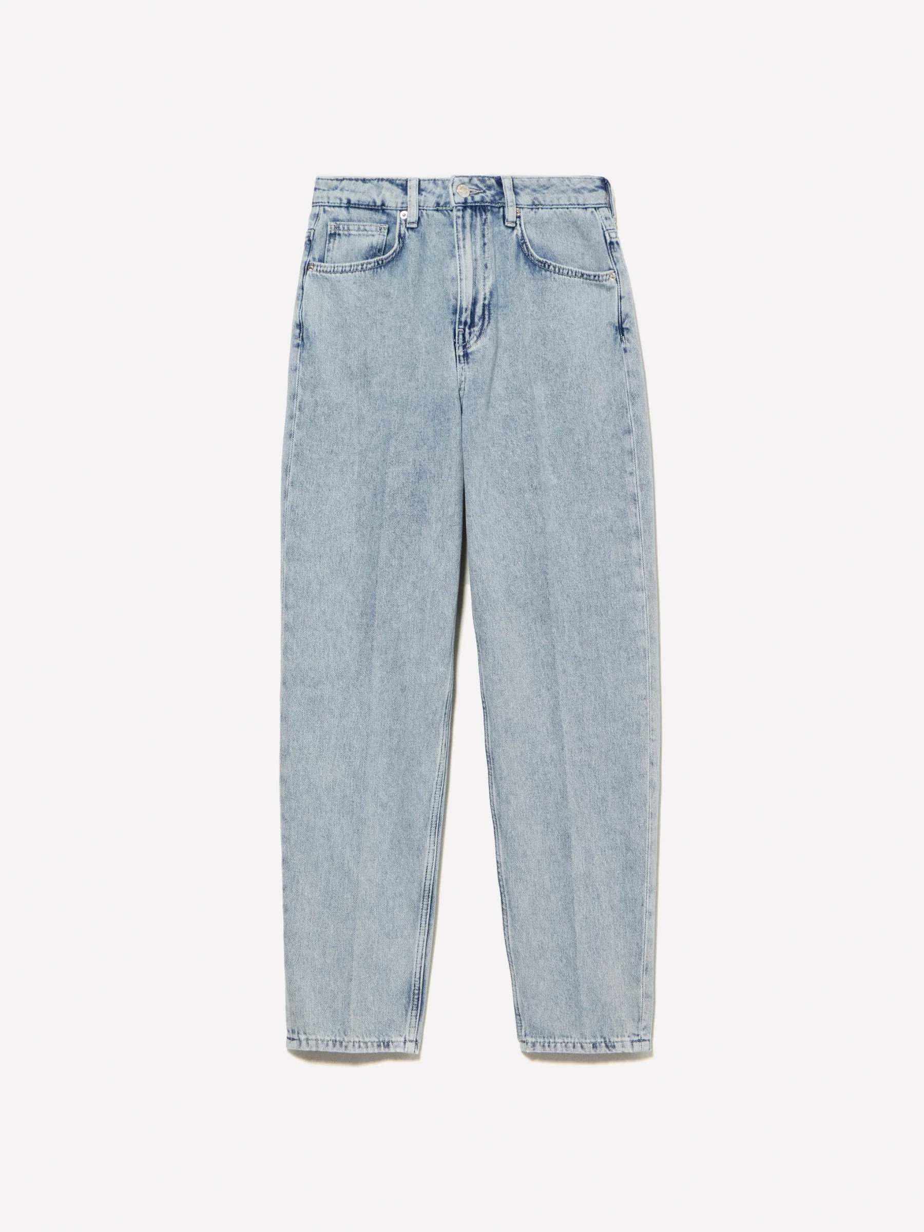 Jeans color Style 68 mom fit chiaro