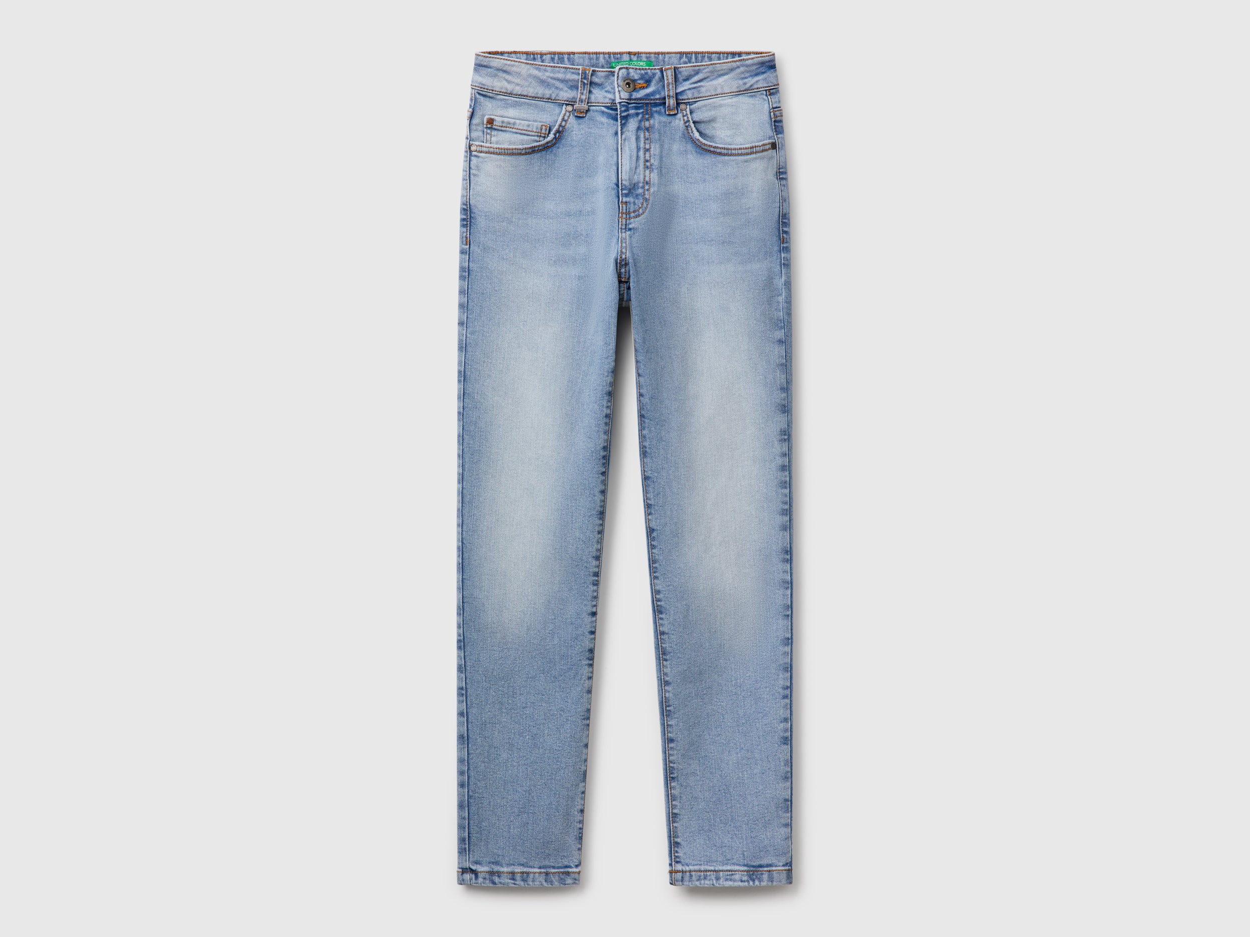 Jeans slim fit a vita alta