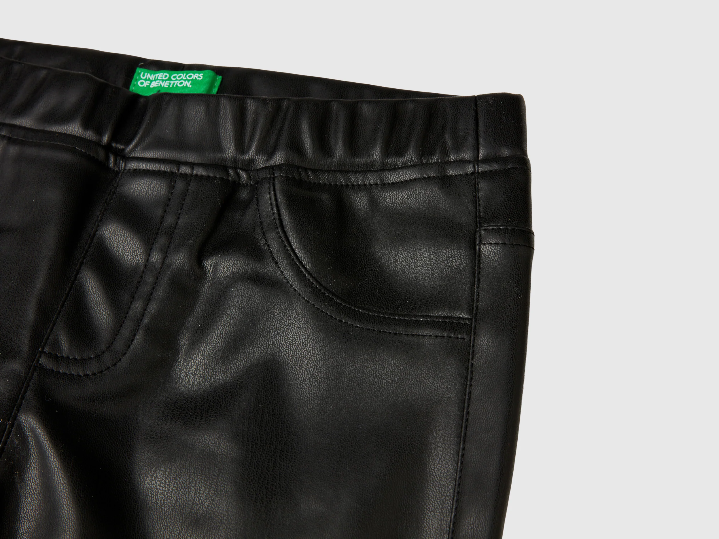 Jeggings in tessuto spalmato - Image 3