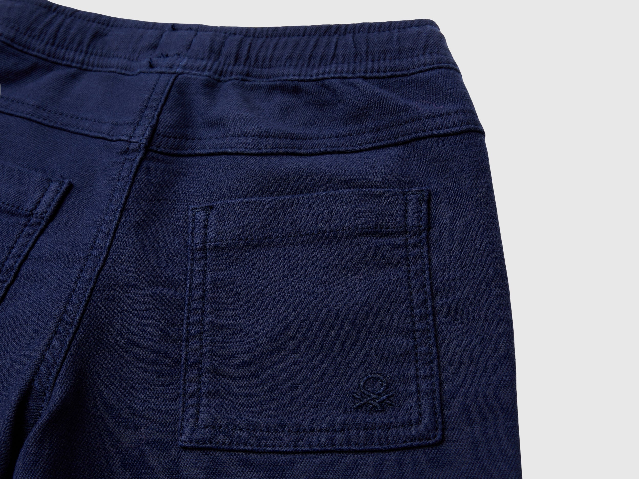 Joggers in misto cotone con coulisse - Image 3