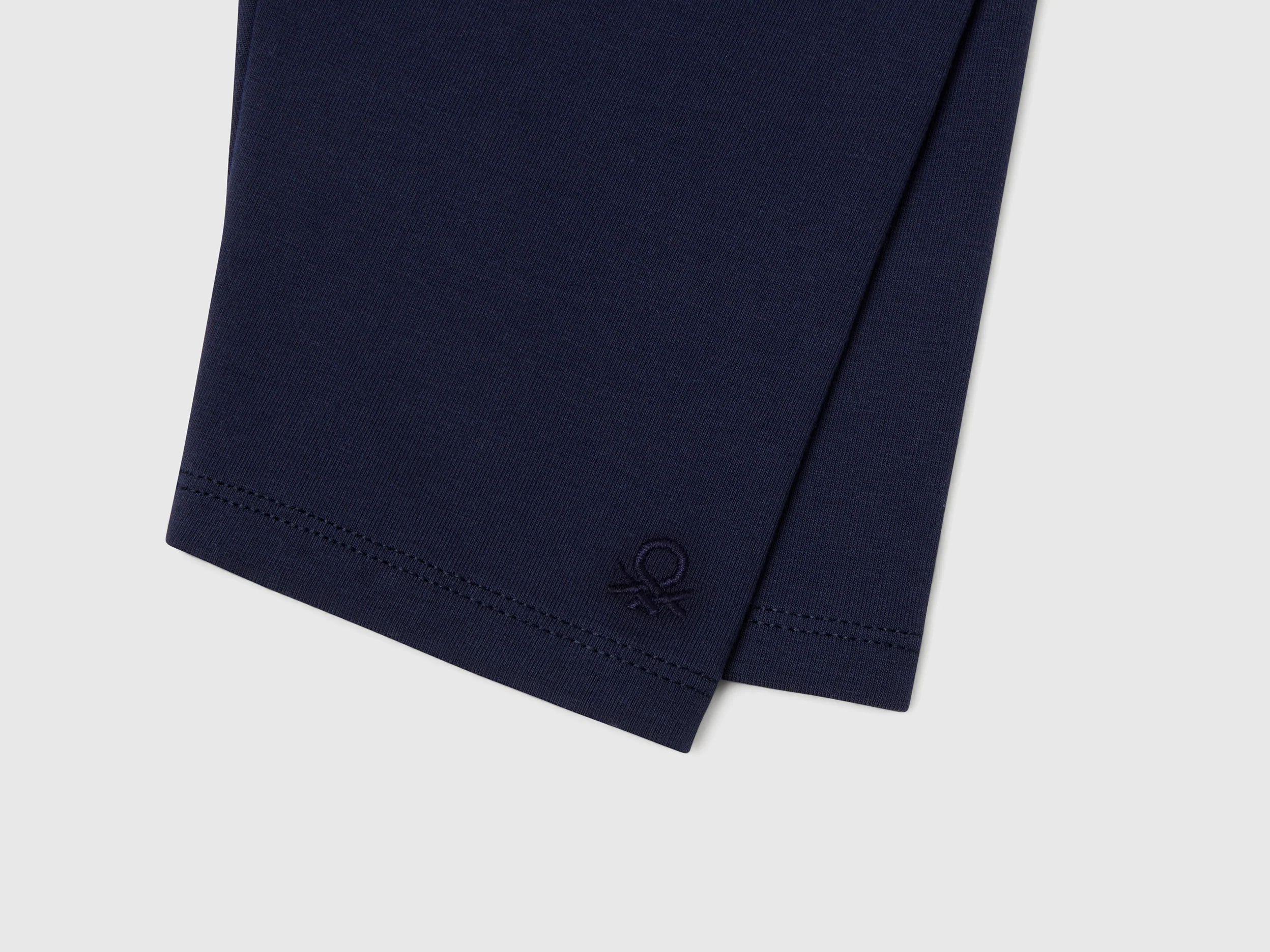 Leggings a 3/4 in cotone stretch - Image 3