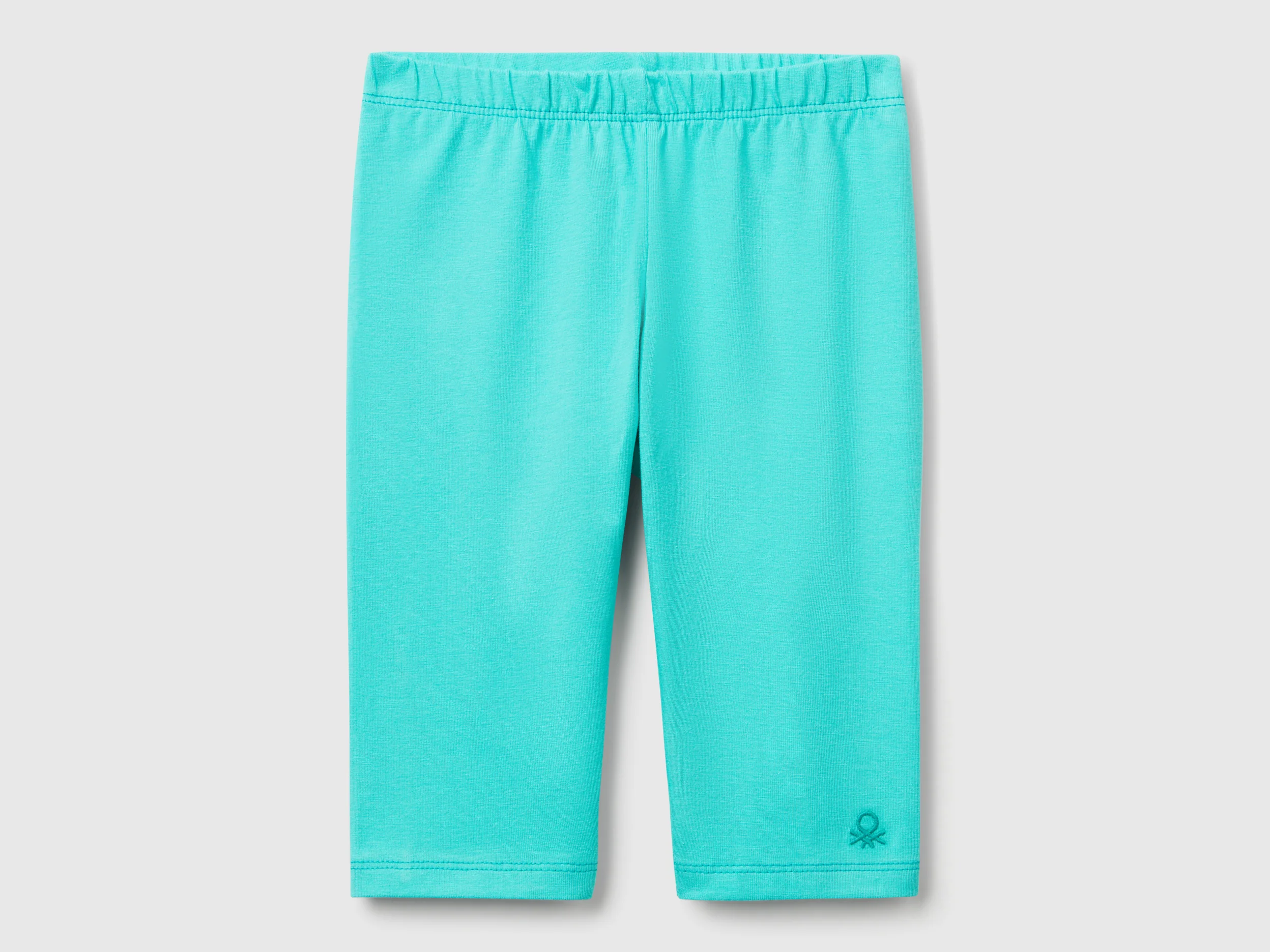 Leggings a 3/4 in cotone stretch