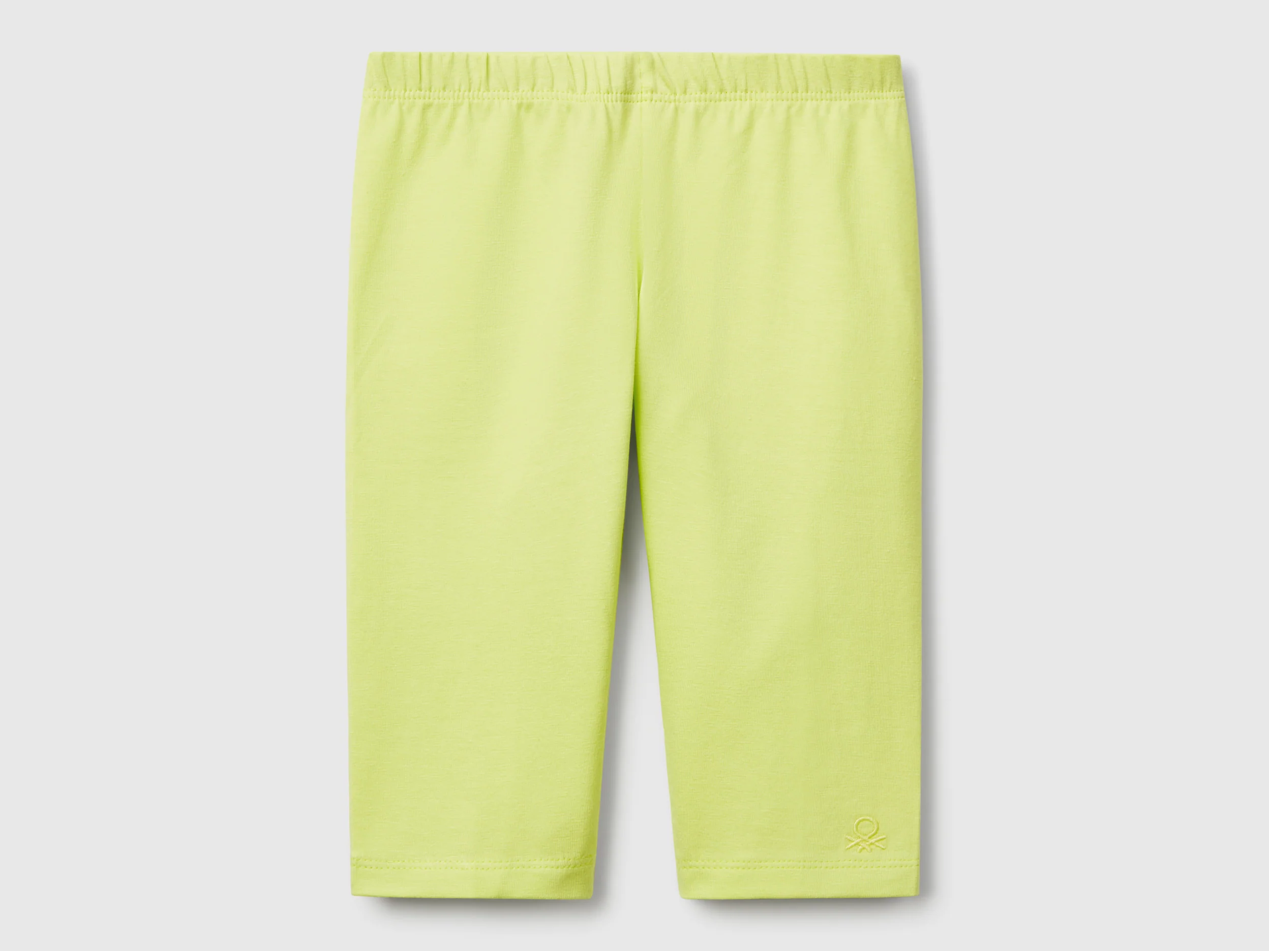 Leggings a 3/4 in cotone stretch