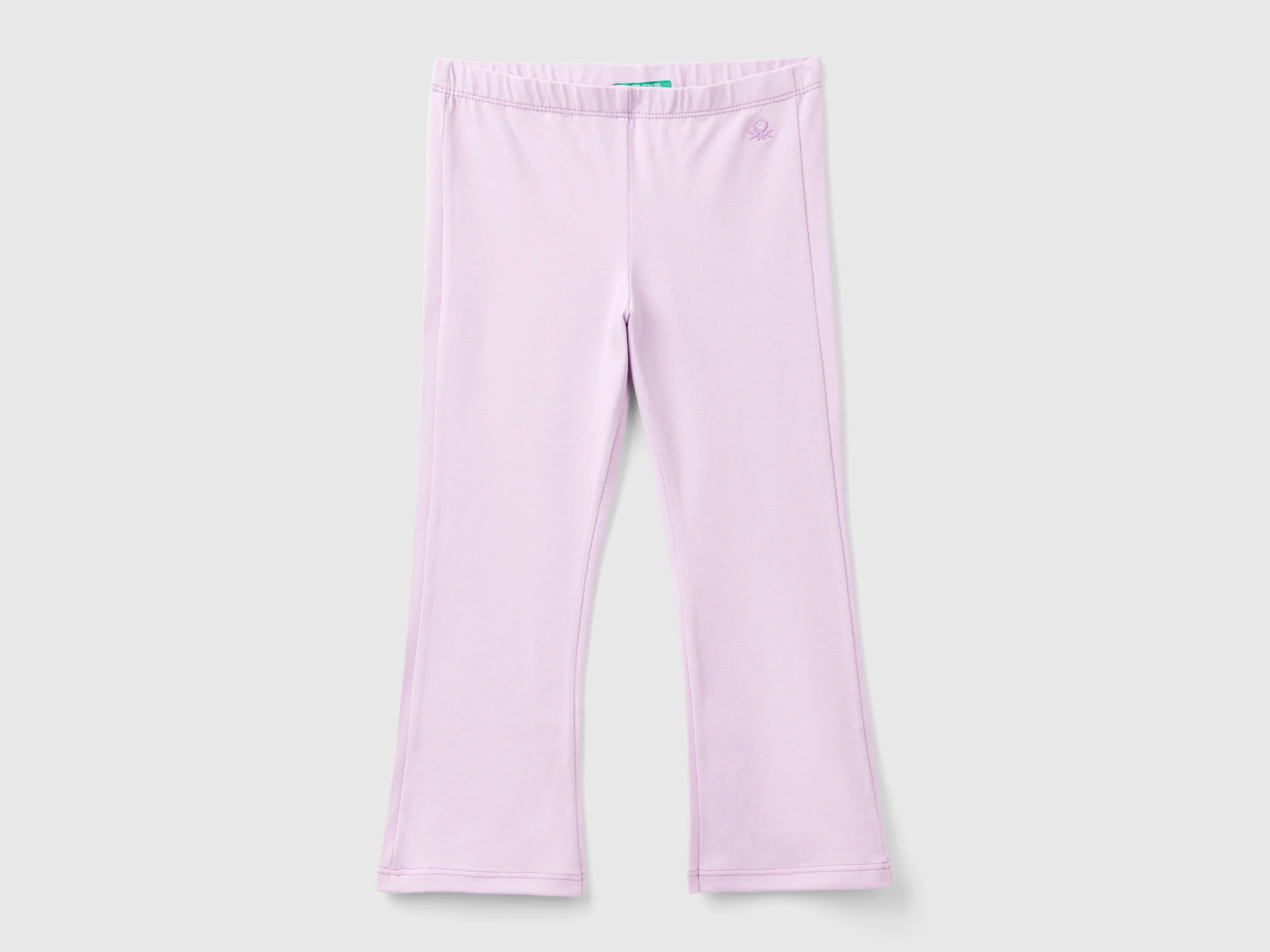 Leggings a zampa in cotone stretch