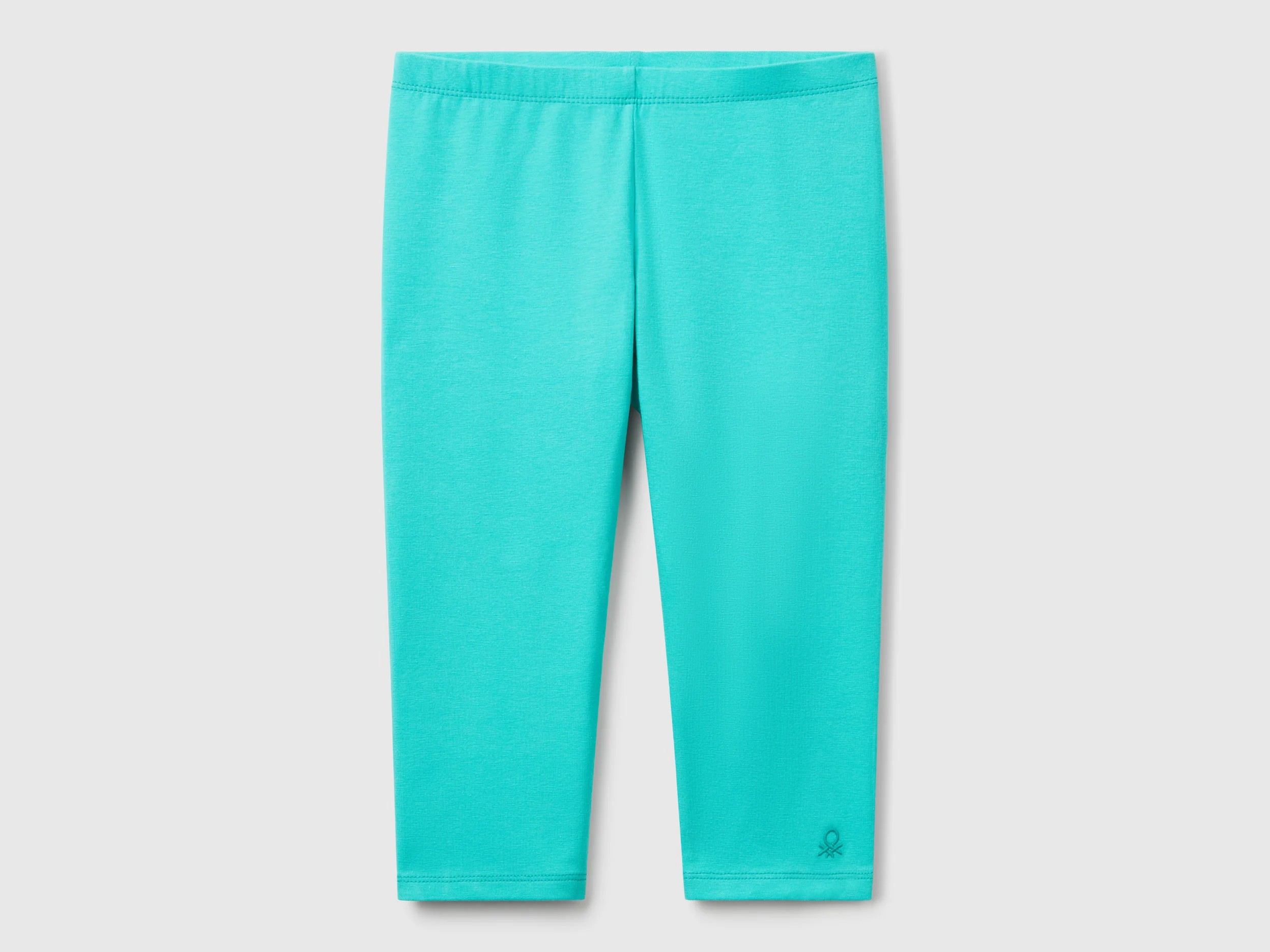 Leggings al ginocchio in cotone stretch