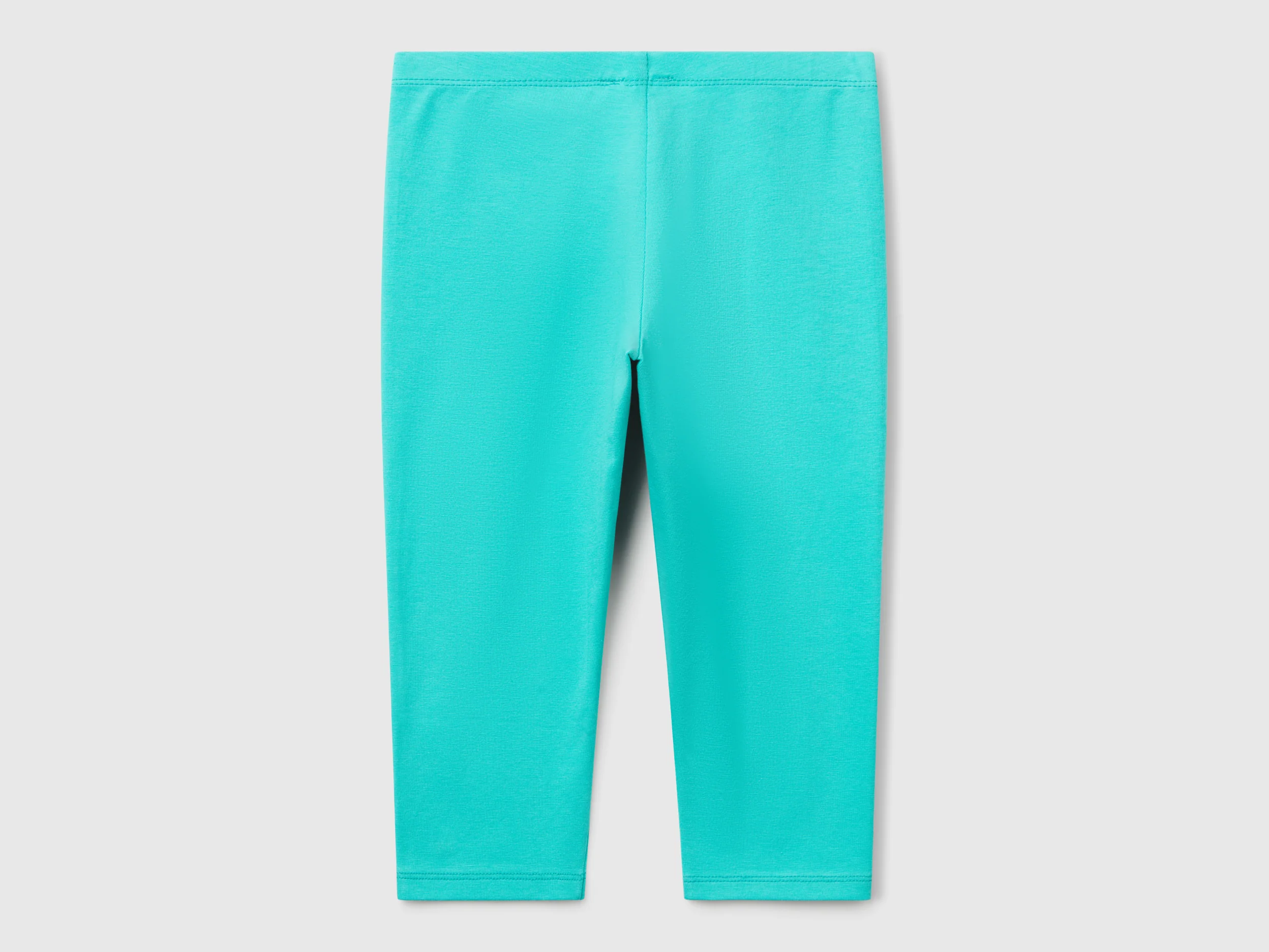 Leggings al ginocchio in cotone stretch - Image 2