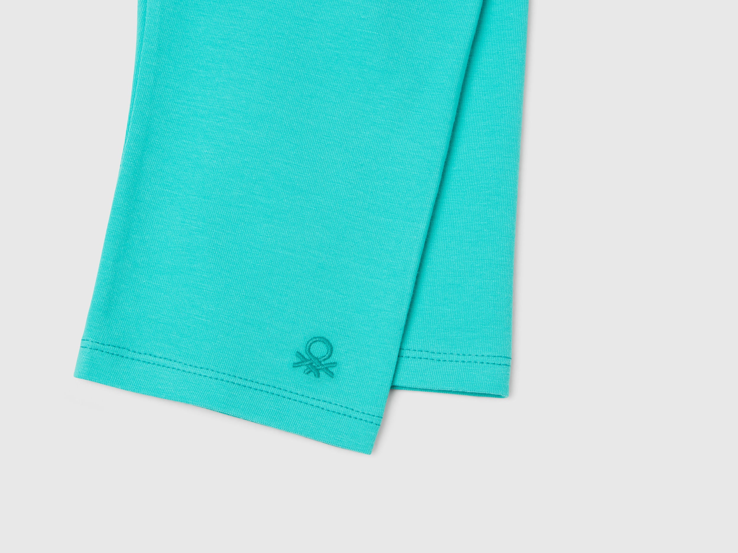Leggings al ginocchio in cotone stretch - Image 3