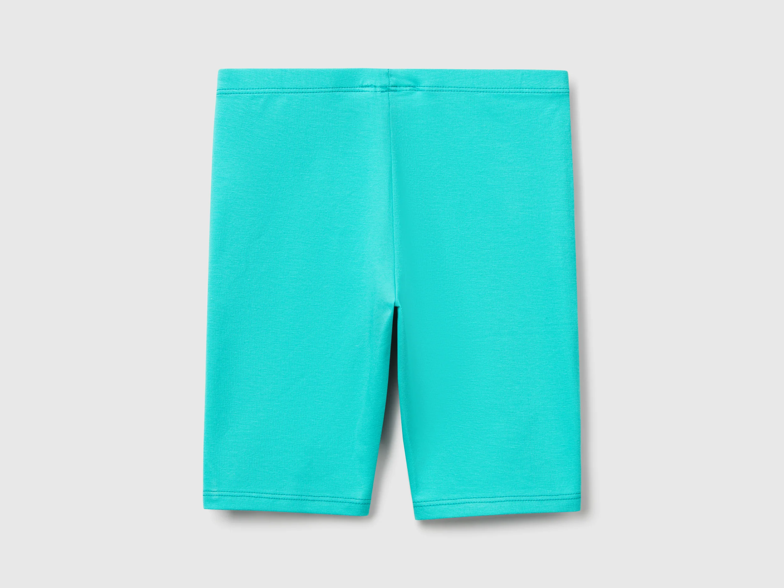 Leggings corti in cotone stretch - Image 2