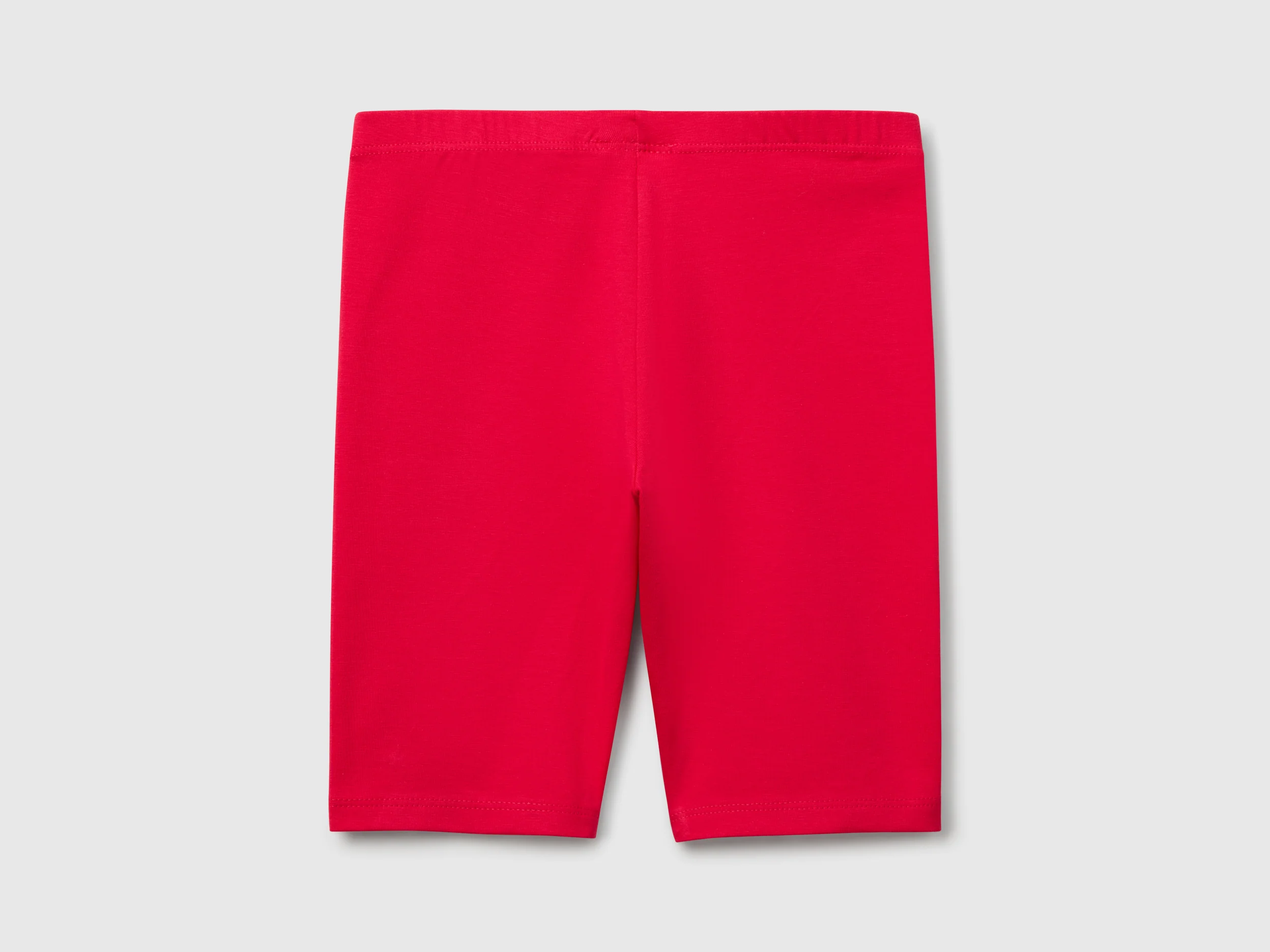 Leggings corti in cotone stretch - Image 2