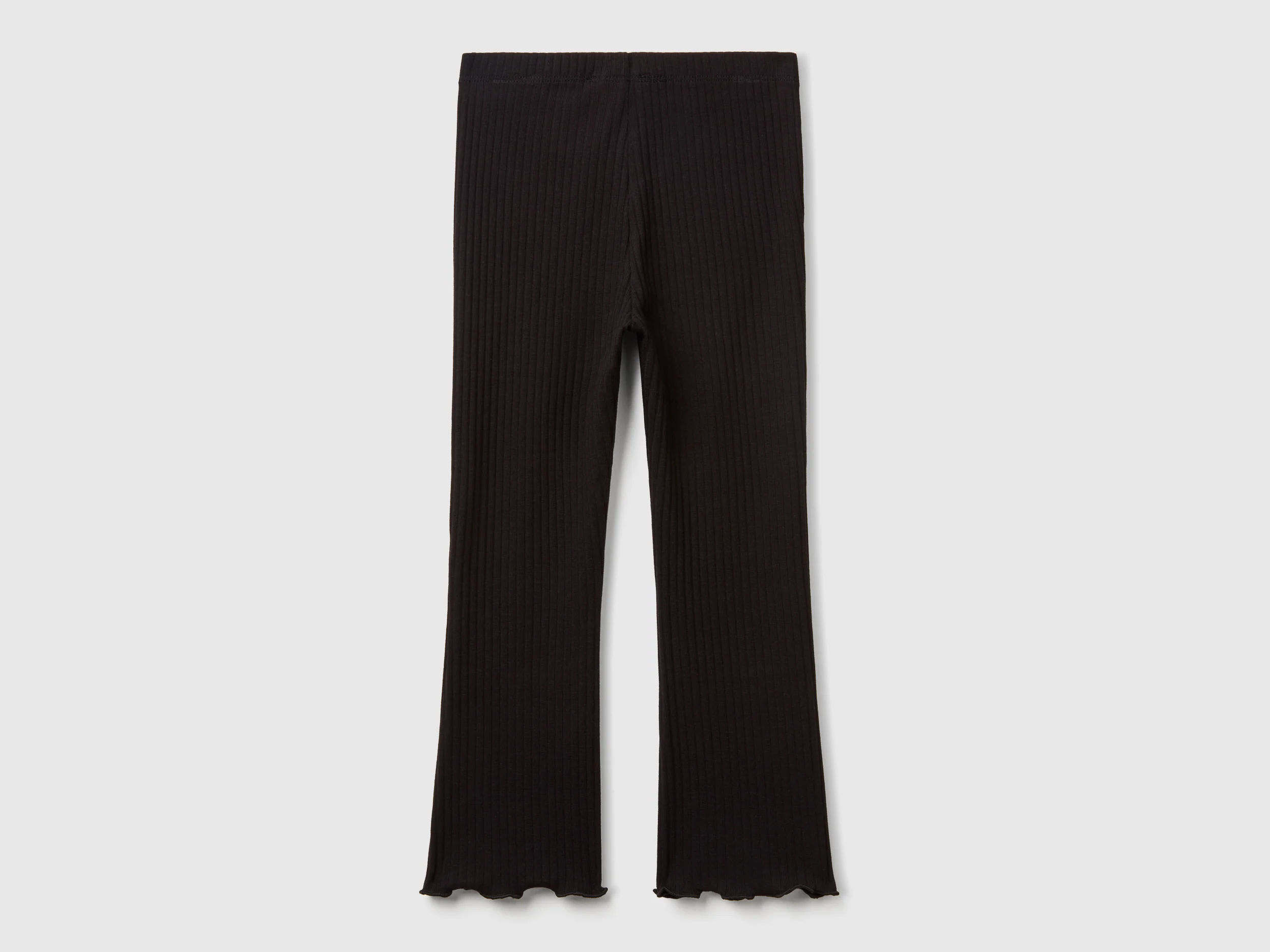 Leggings flare fit in cotone stretch - Image 2