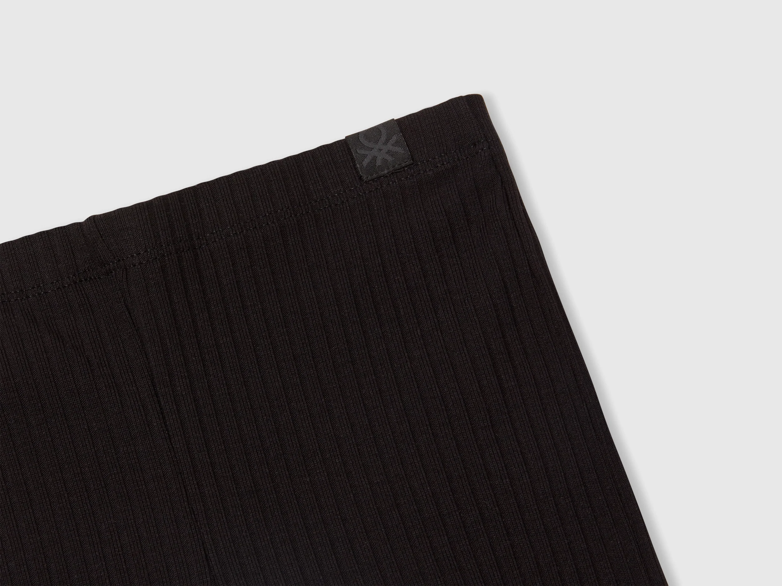 Leggings flare fit in cotone stretch - Image 3