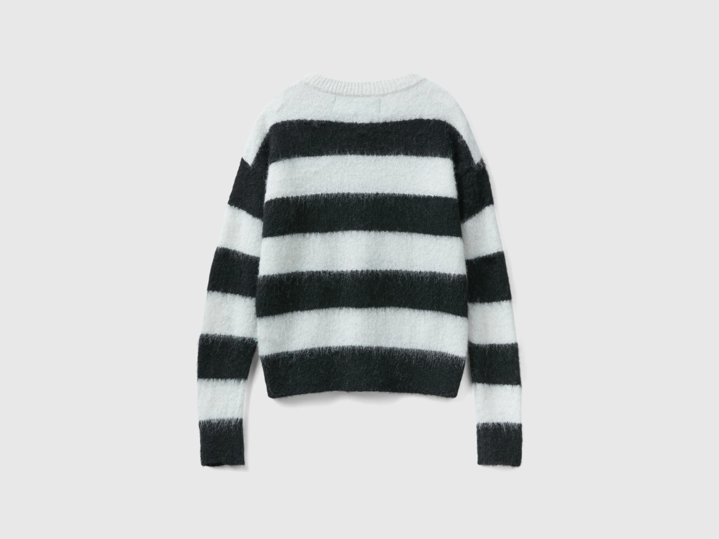 Maglia a righe in misto alpaca - Image 2