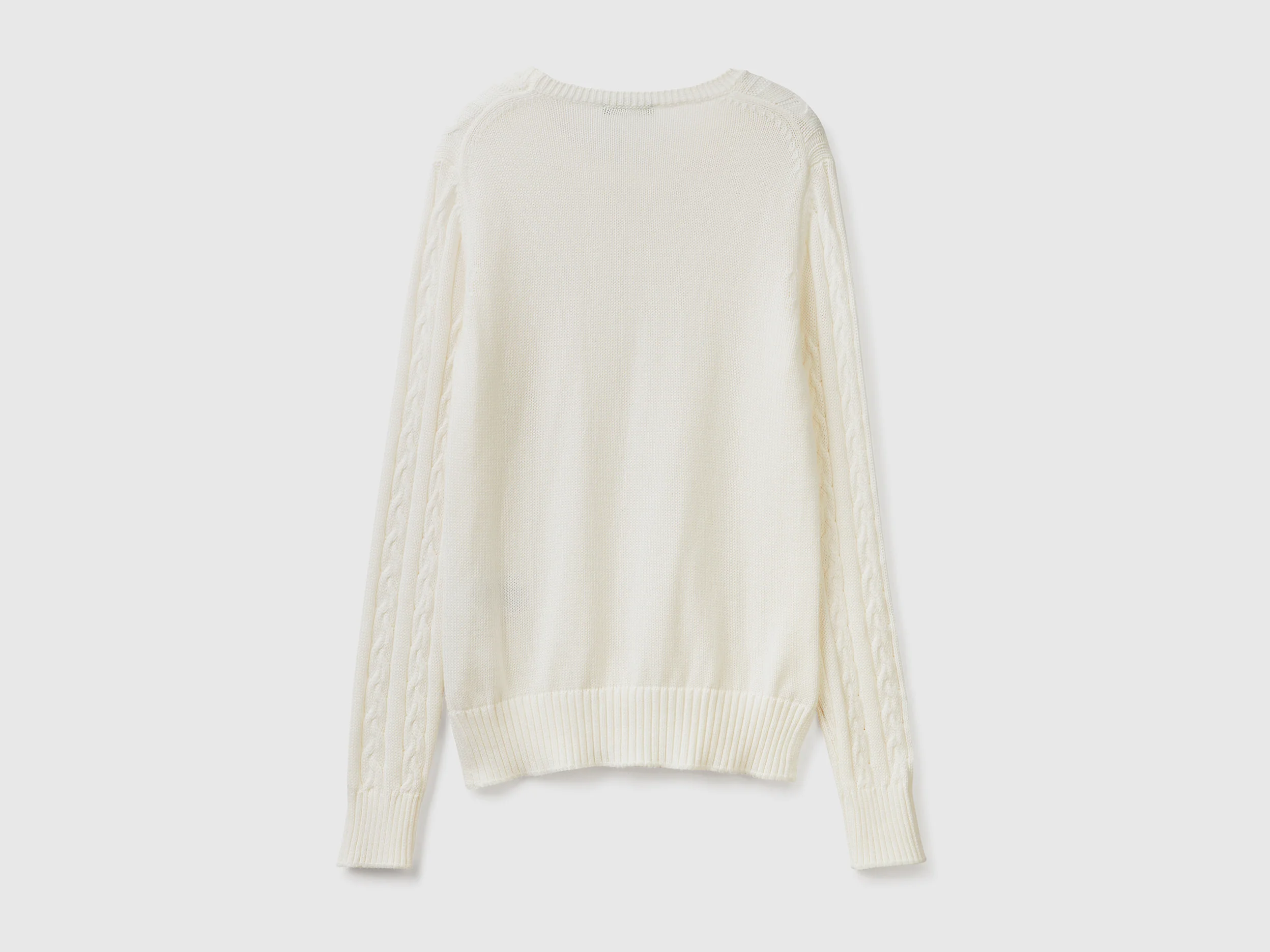 Maglia a trecce 100% cotone - Image 2