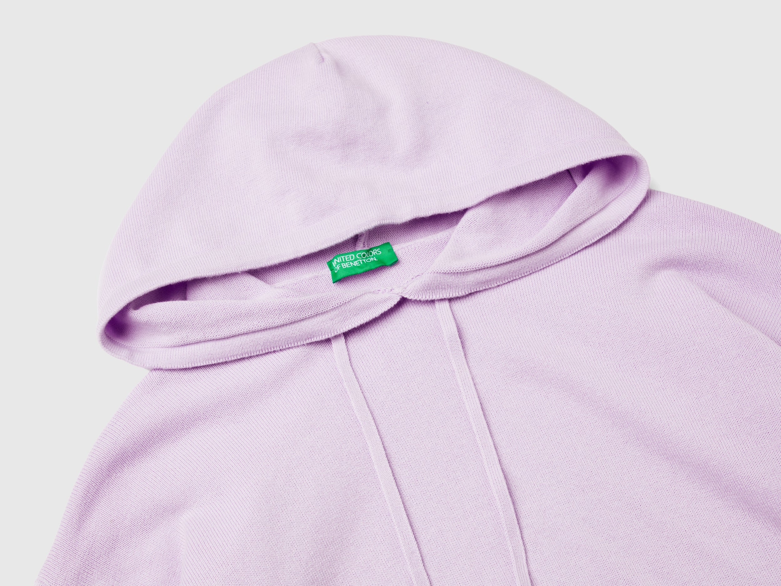 Maglia con cappuccio e coulisse - Image 3