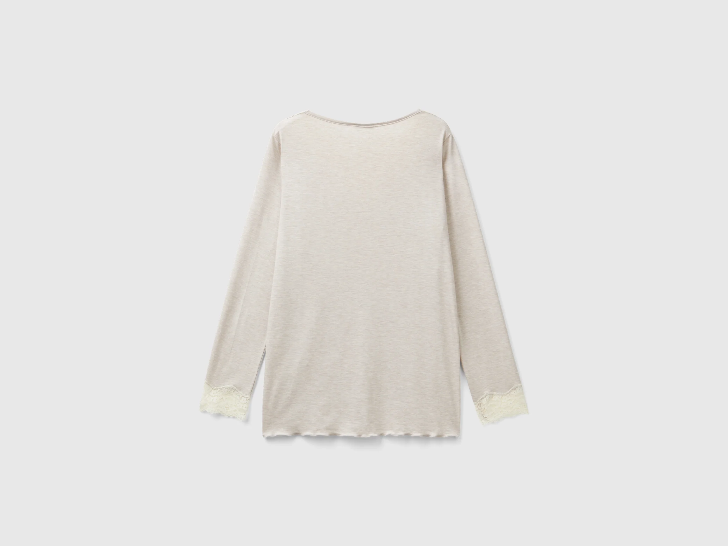 Maglia con dettaglio in pizzo - Image 2