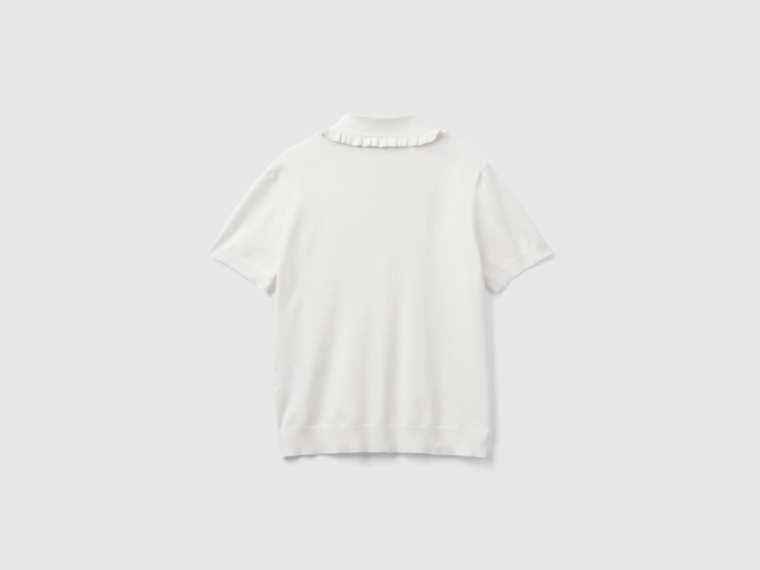 Maglia con strass sul colletto - Image 2