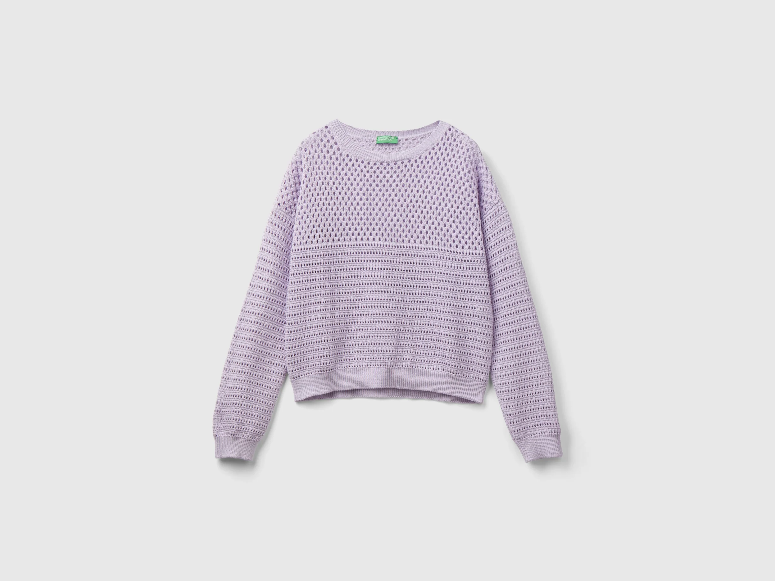 Maglia con trafori boxy fit