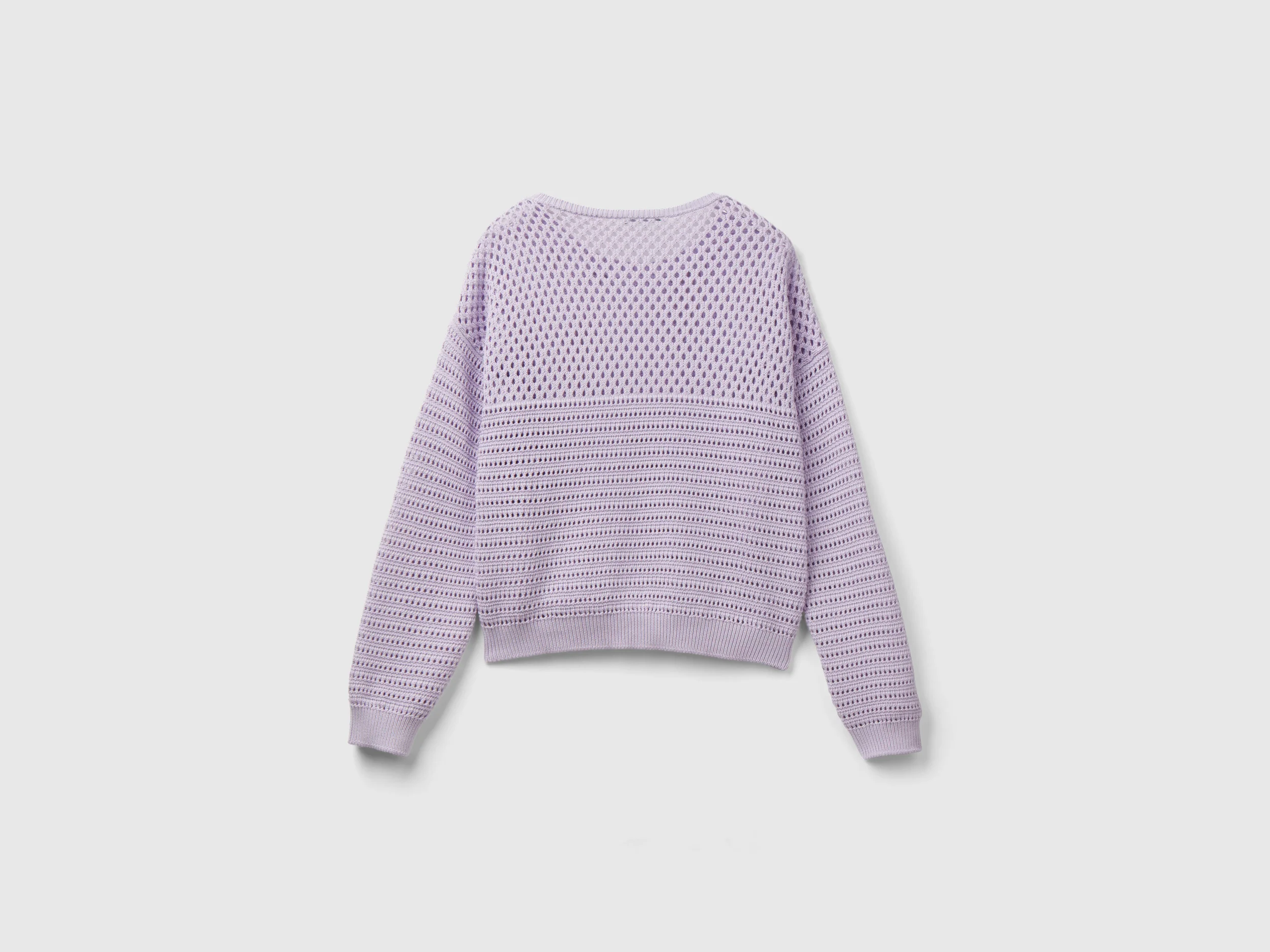 Maglia con trafori boxy fit - Image 2