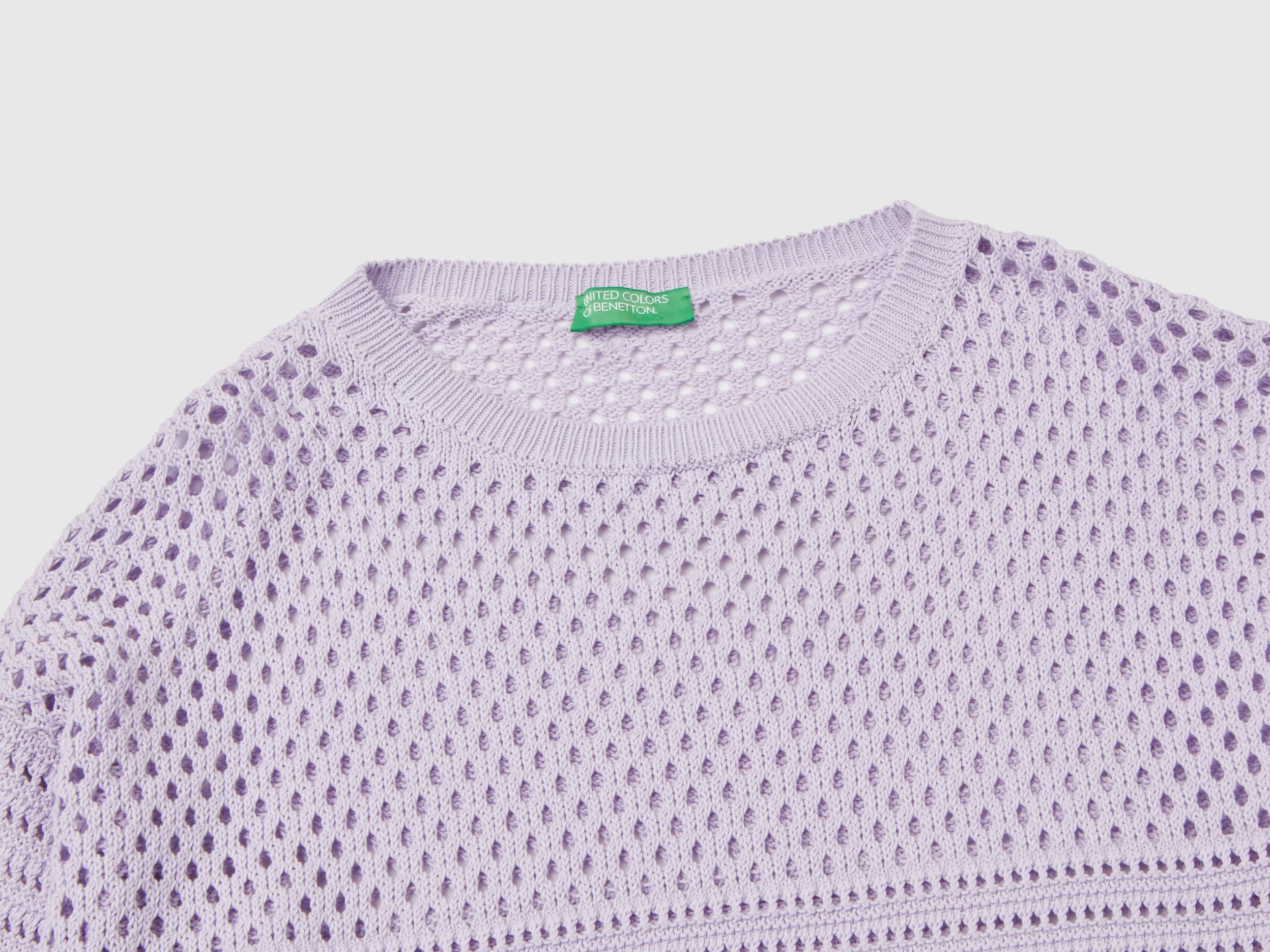 Maglia con trafori boxy fit - Image 3