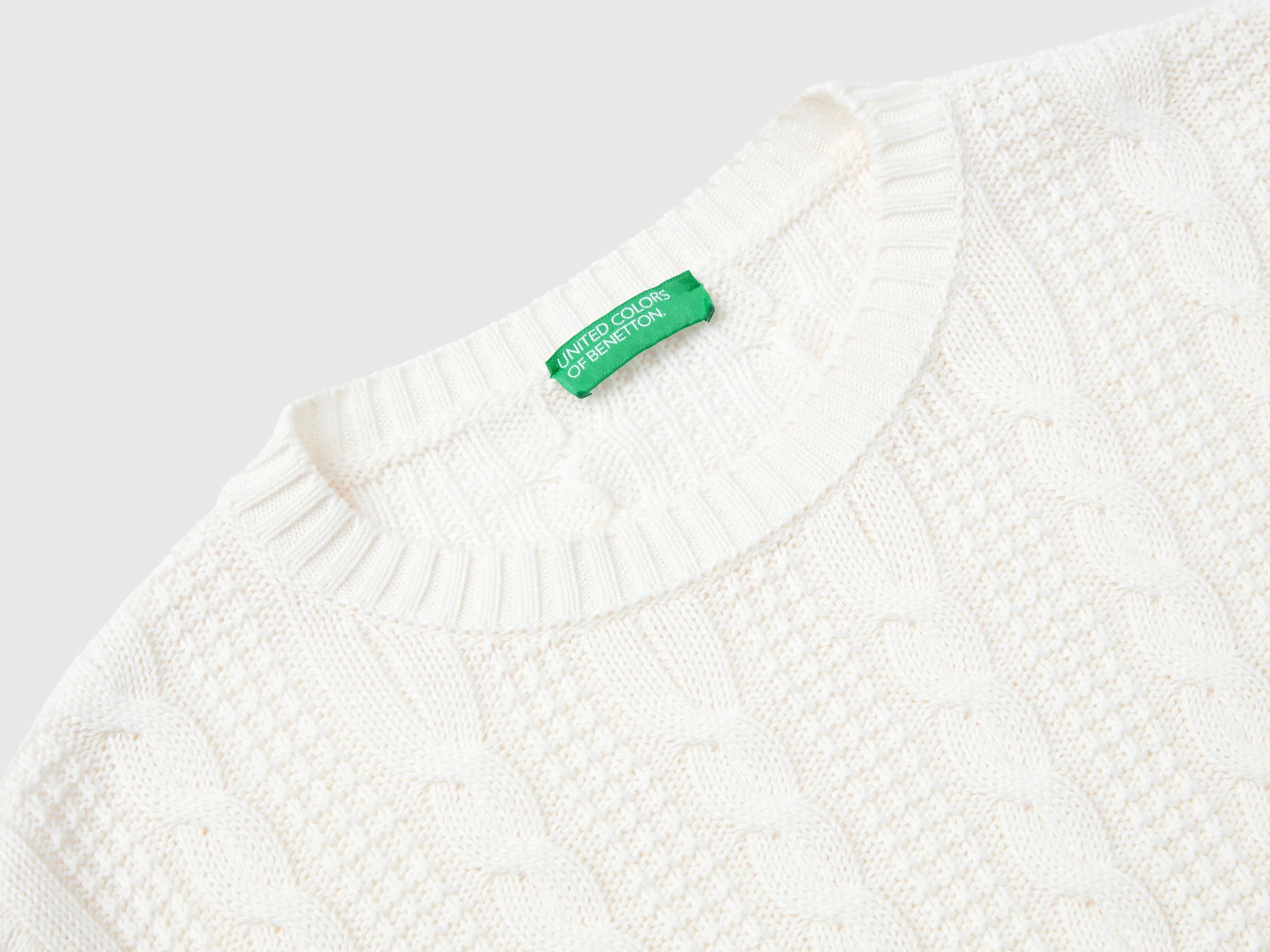 Maglia cropped a trecce - Image 3