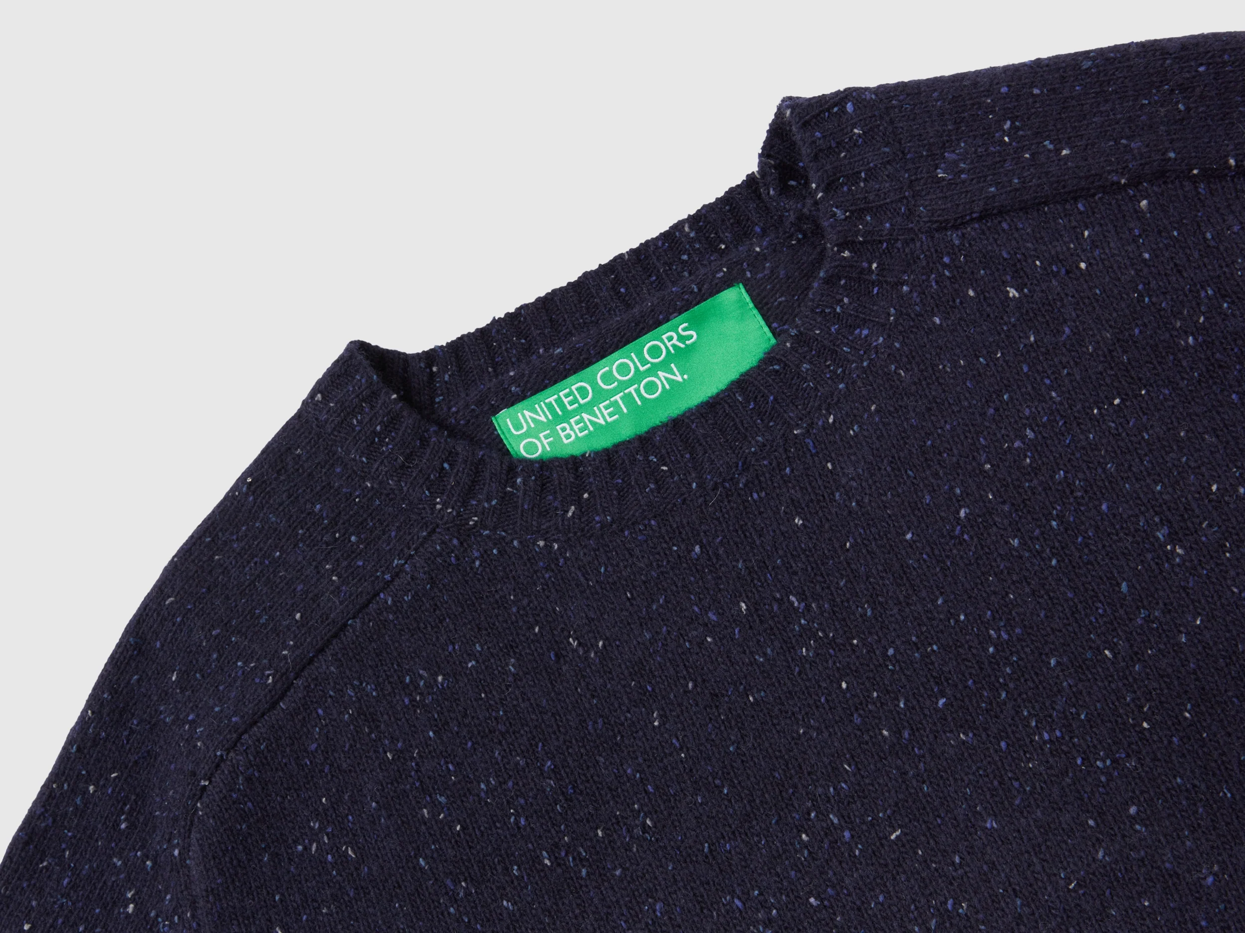 Maglia girocollo in misto lana - Image 3