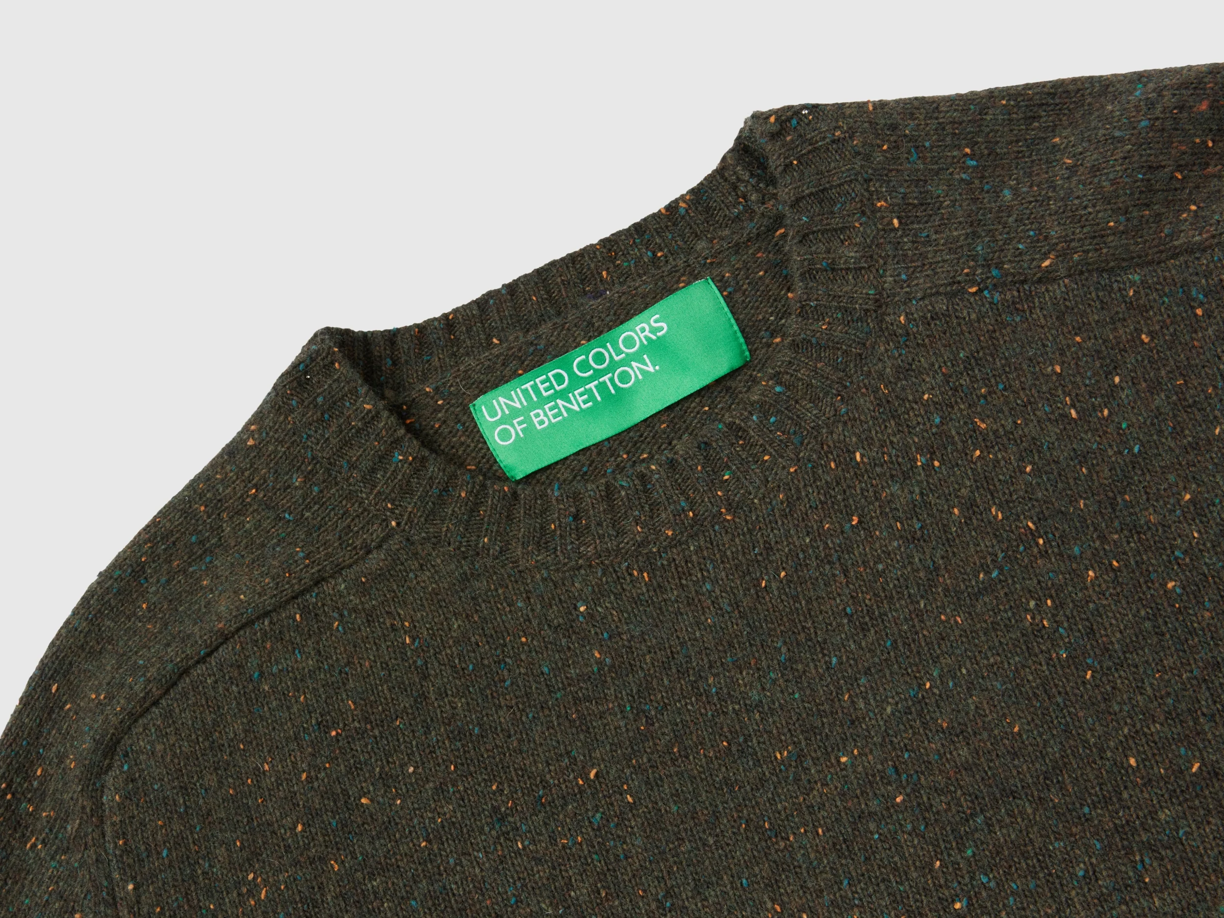 Maglia girocollo in misto lana - Image 3