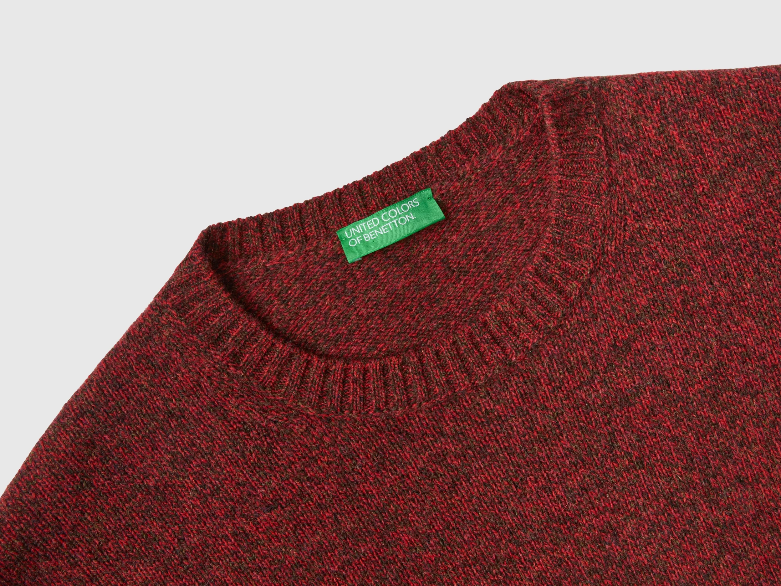Maglia girocollo in pura lana Shetland - Image 3