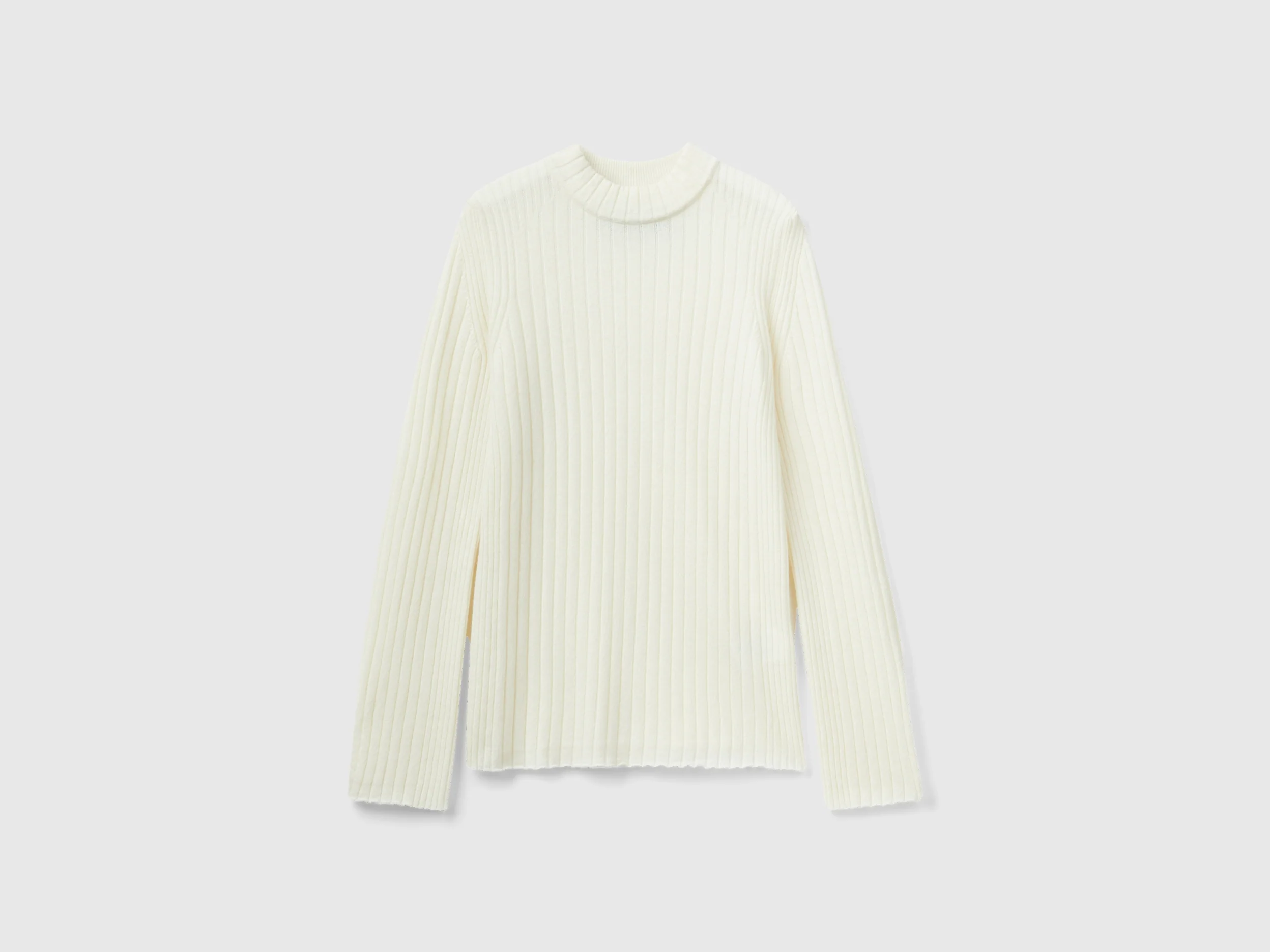 Maglia lupetto con spacchi
