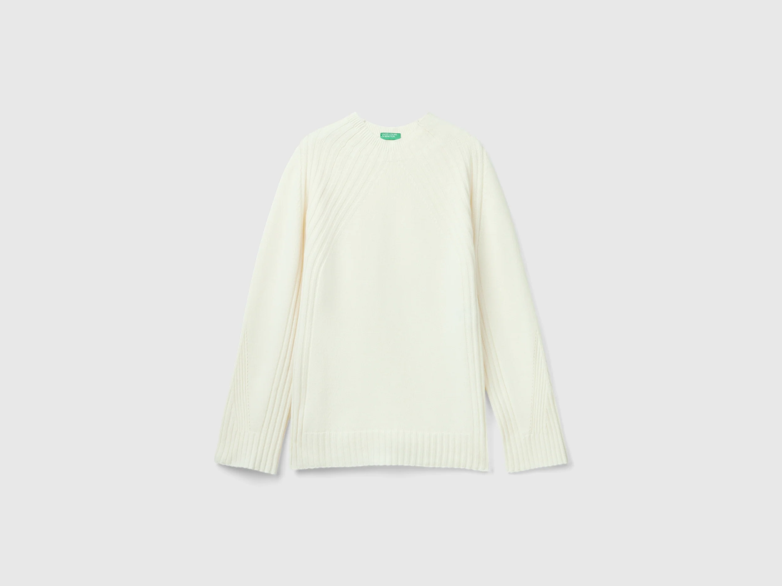 Maglia lupetto con spacchi