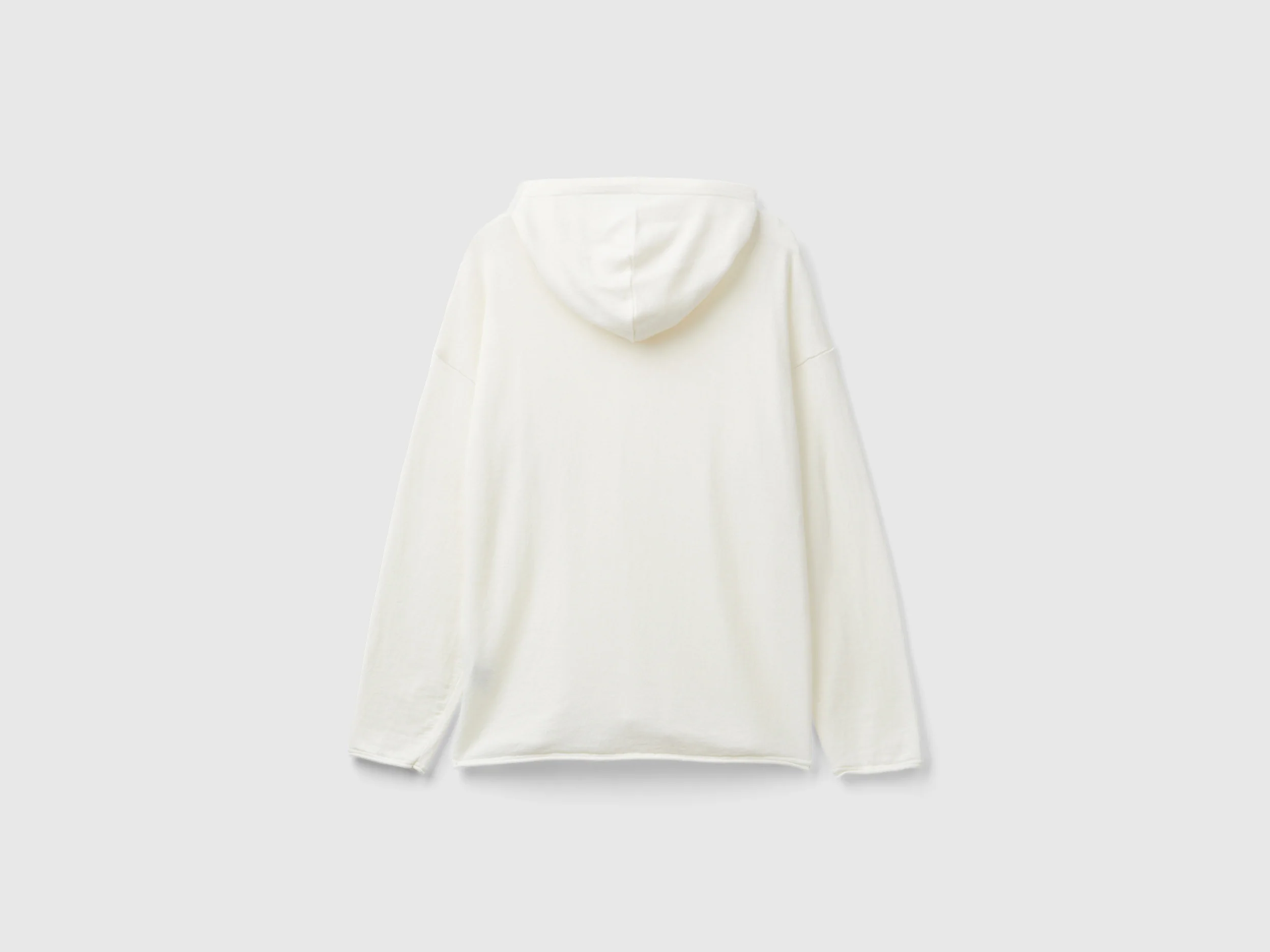 Maglia misto cashmere con cappuccio - Image 2