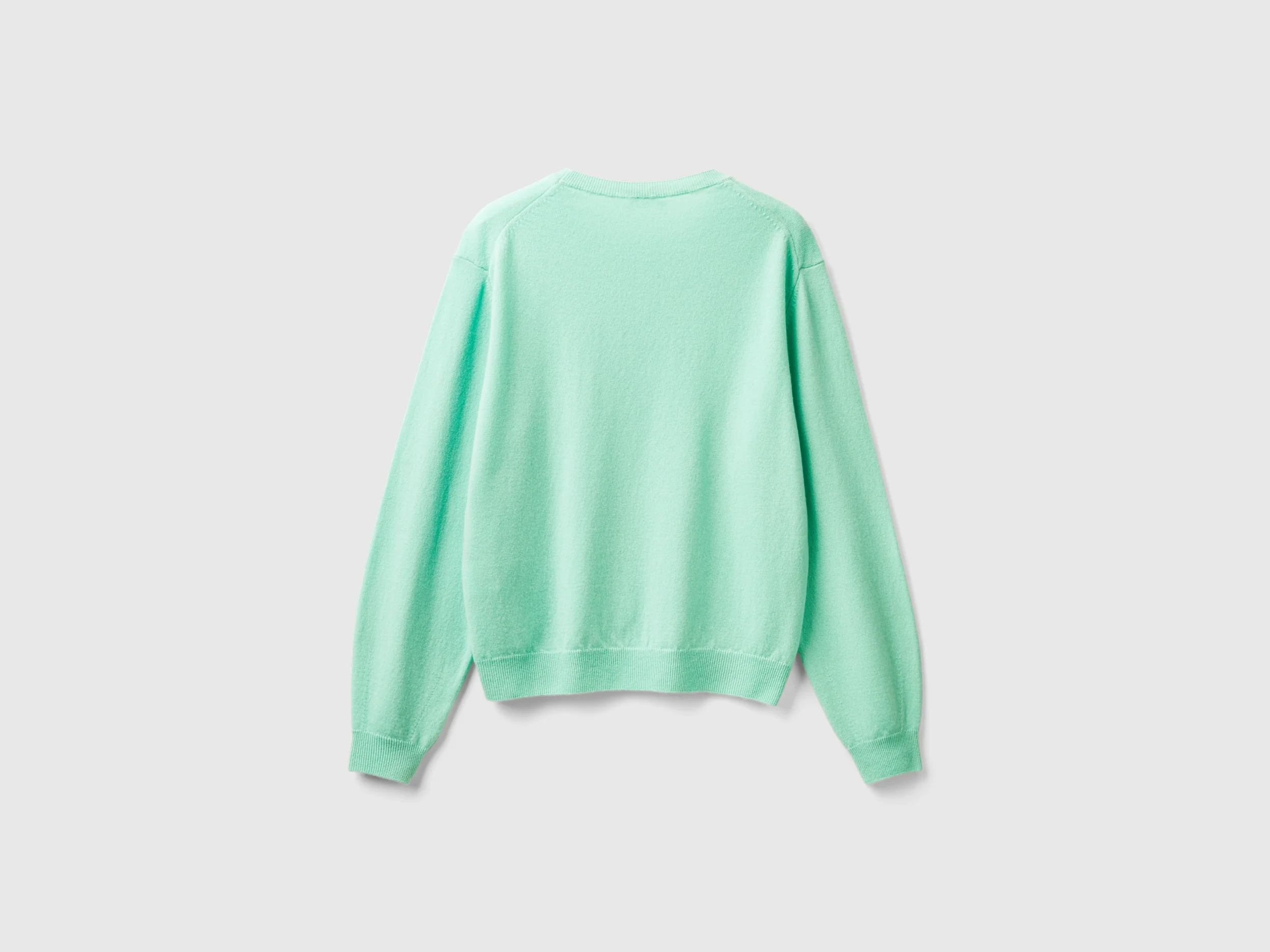 Maglia relaxed fit in pura lana Merino - Image 2