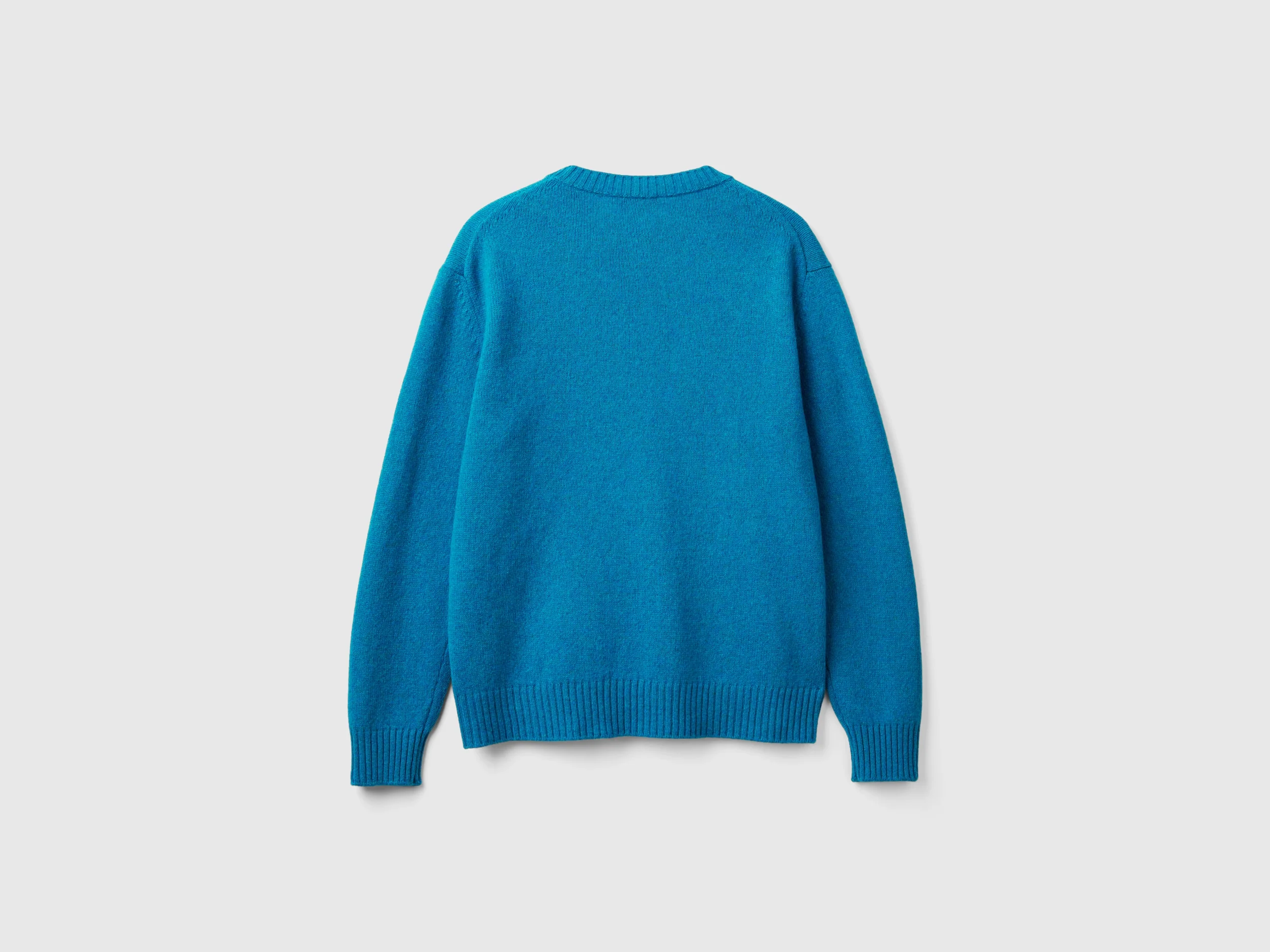 Maglia relaxed fit in pura lana Shetland - Image 2