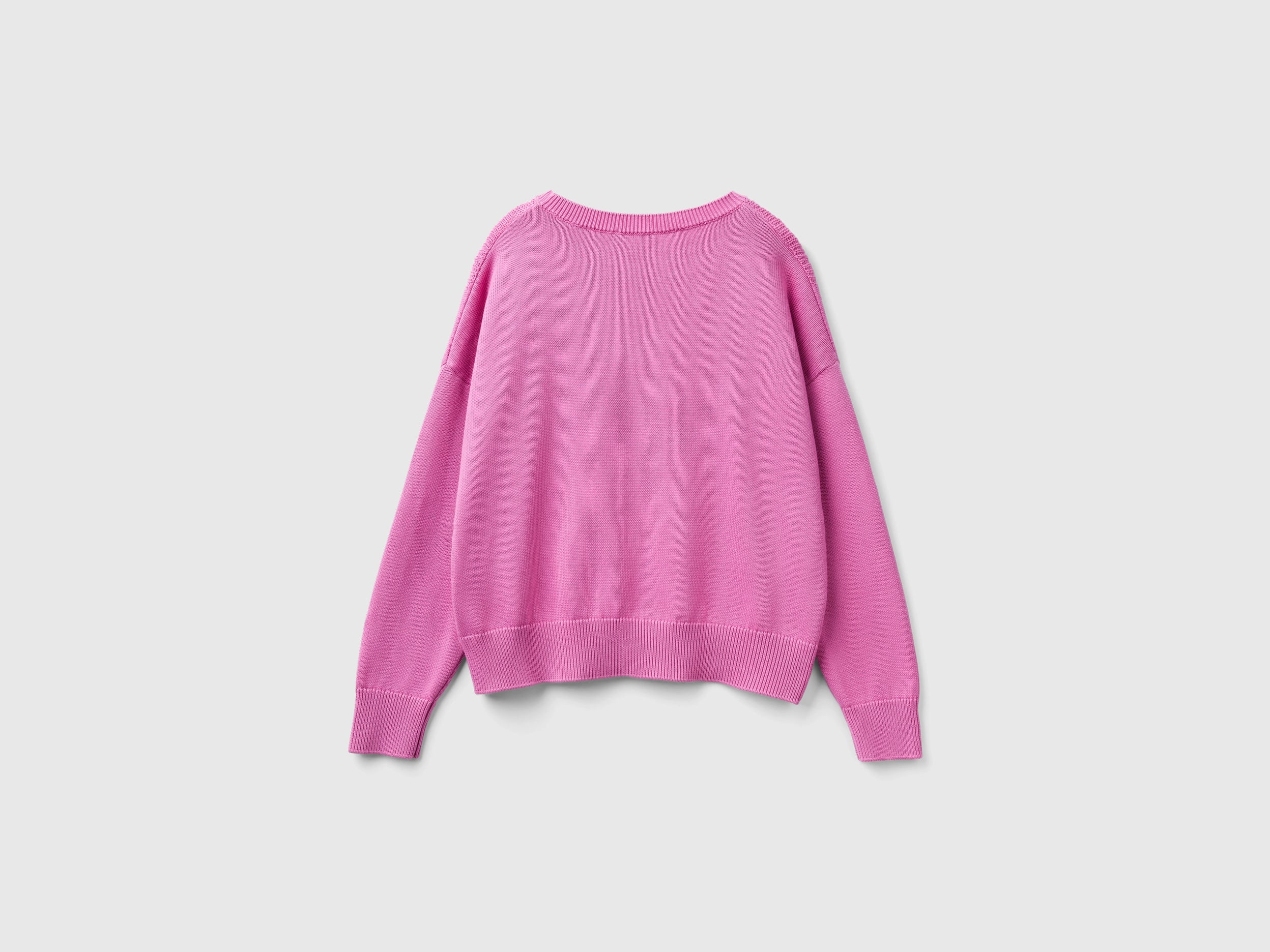 Maglia rosa in cotone - Image 2